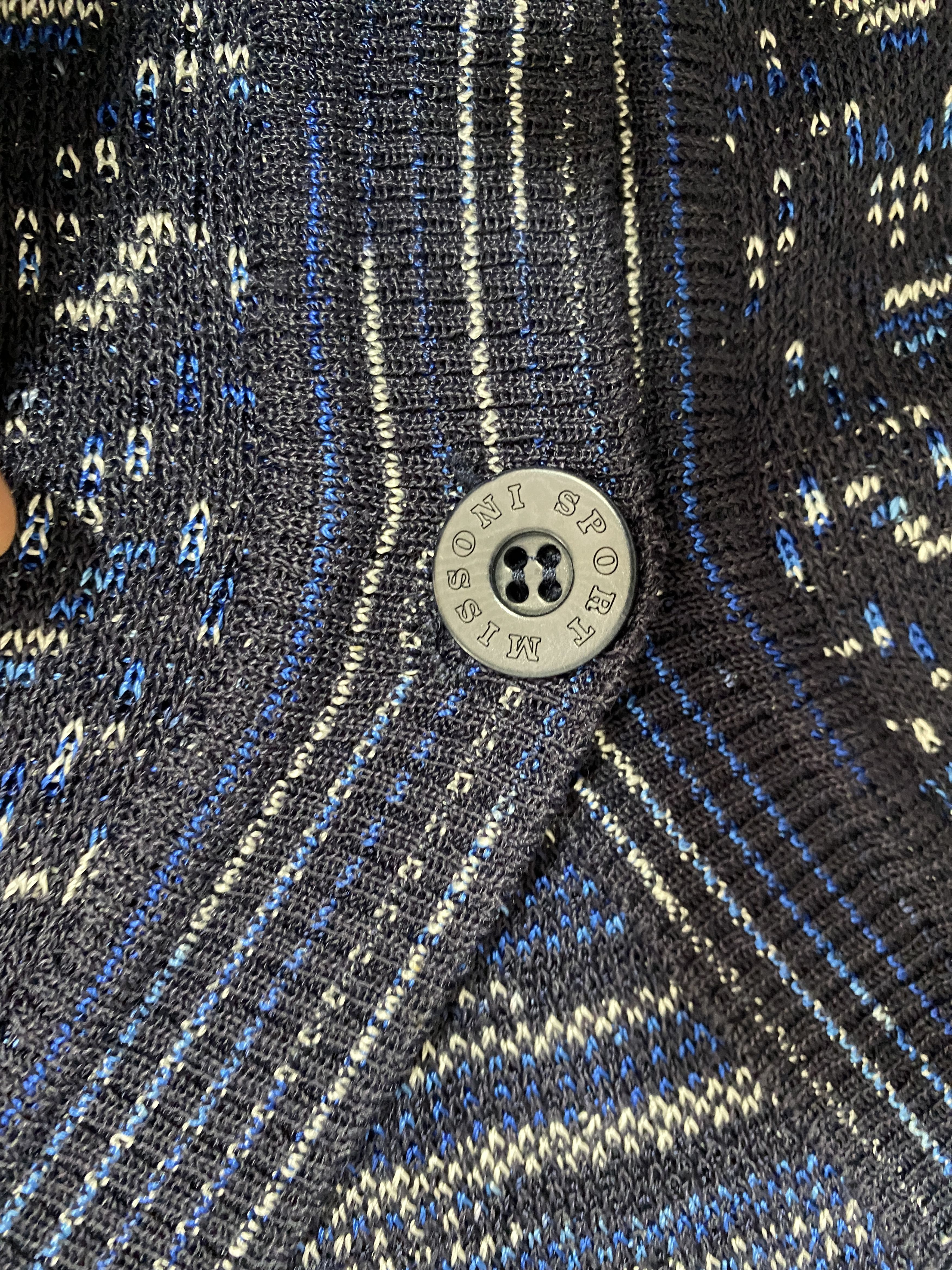 Missoni Sport Missoni Cardigan 3D Pullover Retro Size 52 L Jeresy Size US L / EU 52-54 / 3 - 15 Thumbnail