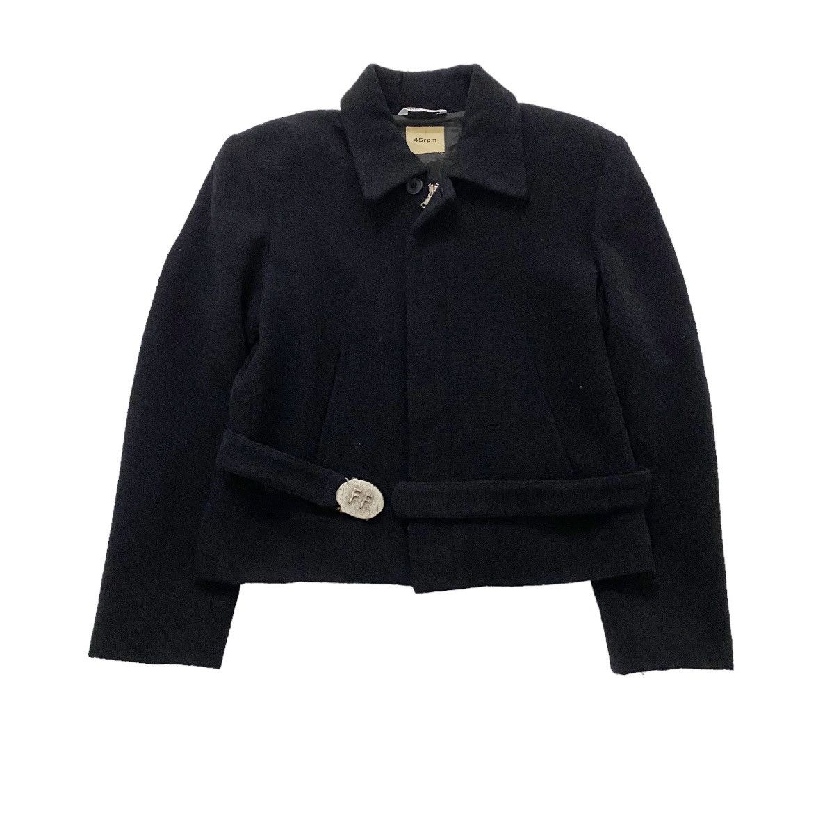 45rpm 45rpm wool cropped zipper jacket made in Italy Size M / US 6-8 / IT 42-44 - 5 Thumbnail