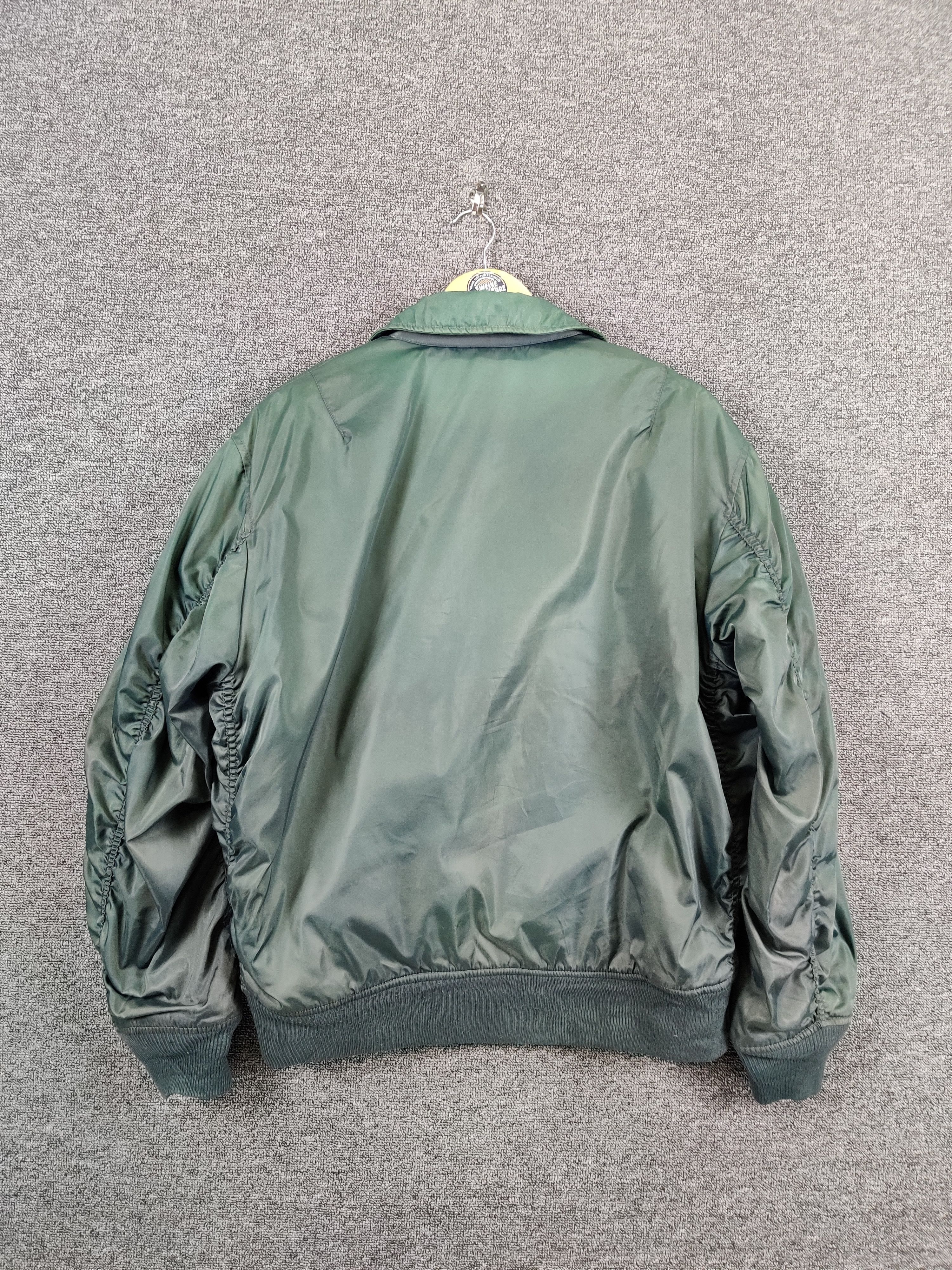 Vintage Vintage Mizujin Distressed Ma1 Military Flight Bomber Jacket Size US L / EU 52-54 / 3 - 5 Thumbnail