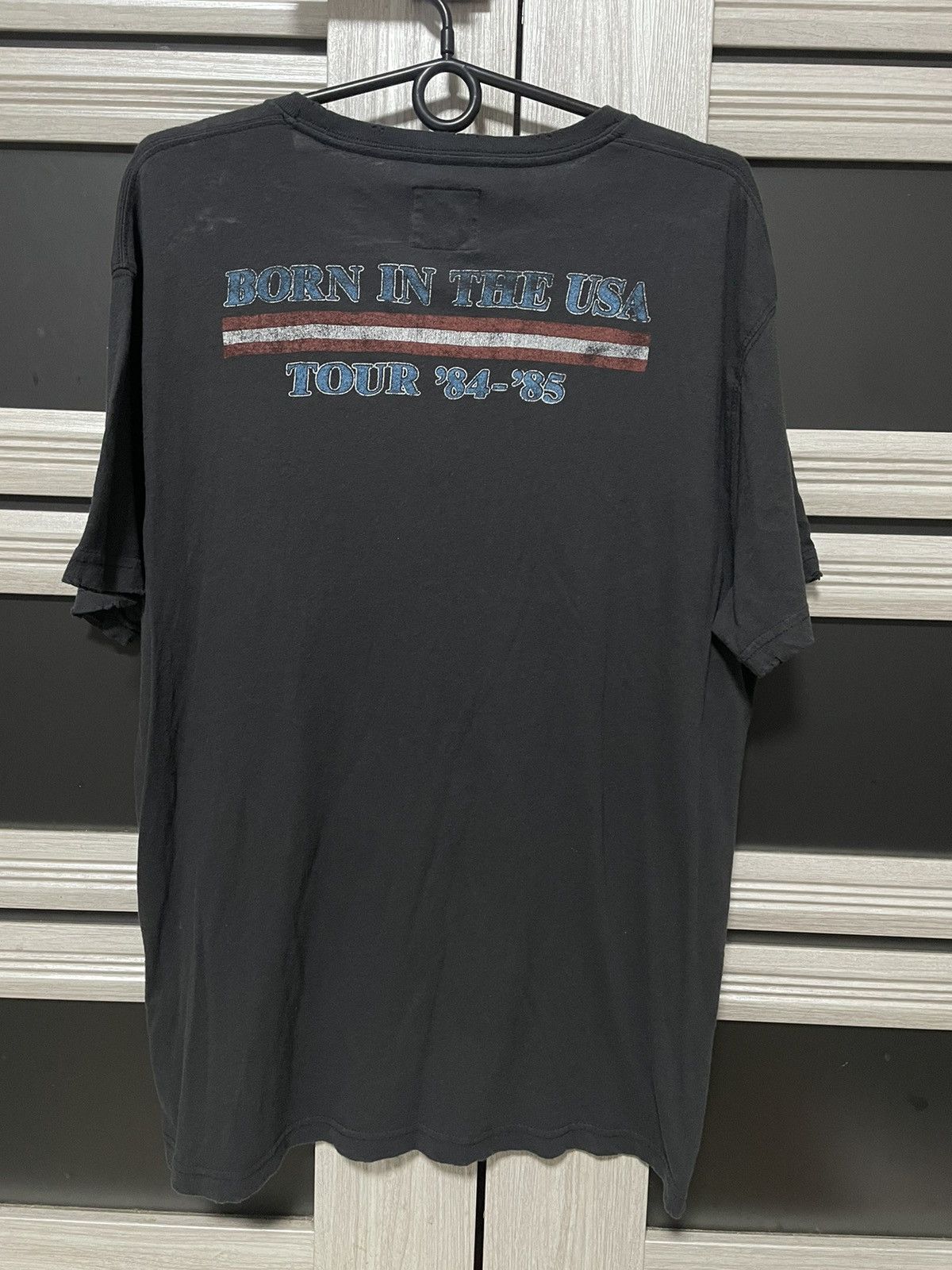 Band Tees Vintage 84-85 Bruce Springsteen Born in The USA Tour T-Shirt Size US L / EU 52-54 / 3 - 2 Thumbnail