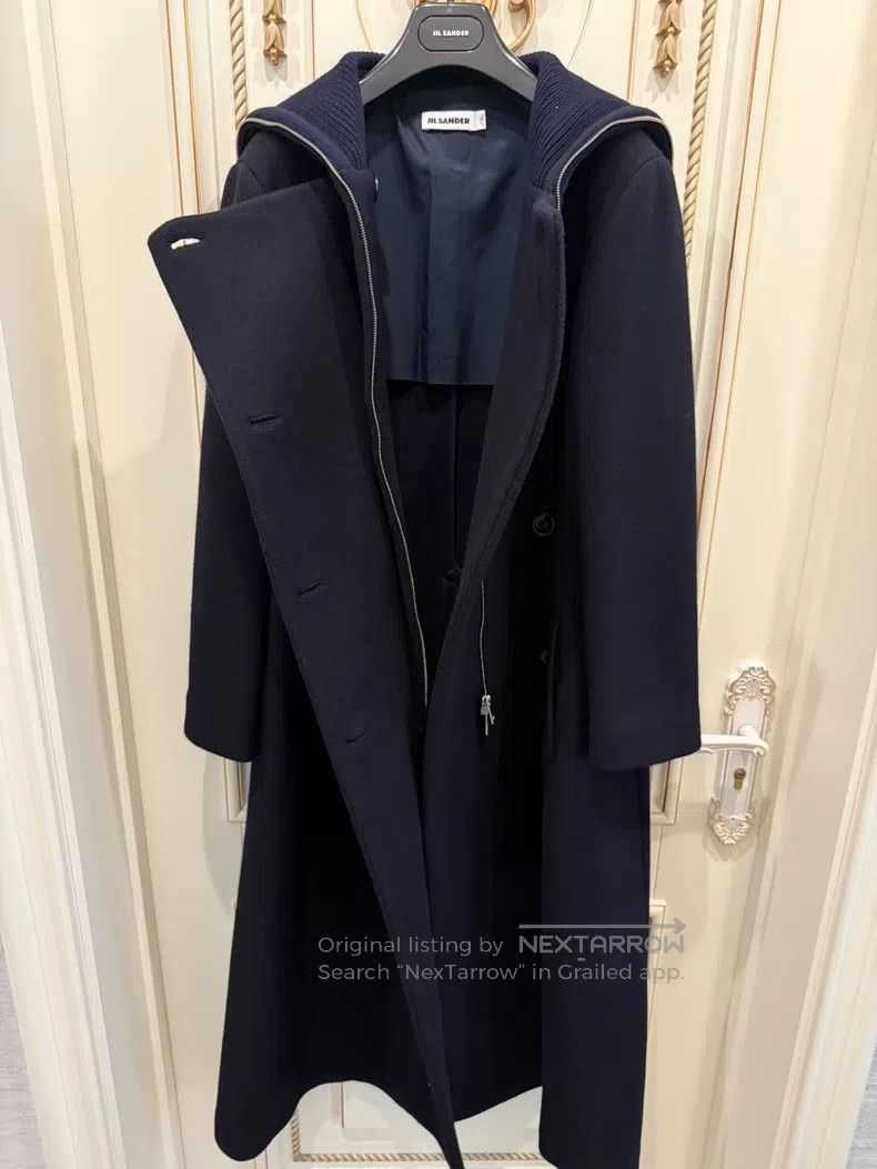 Jil Sander Jil Sander size 32 Black double-breasted coat Size XS / US 0-2 / IT 36-38 - 7 Thumbnail