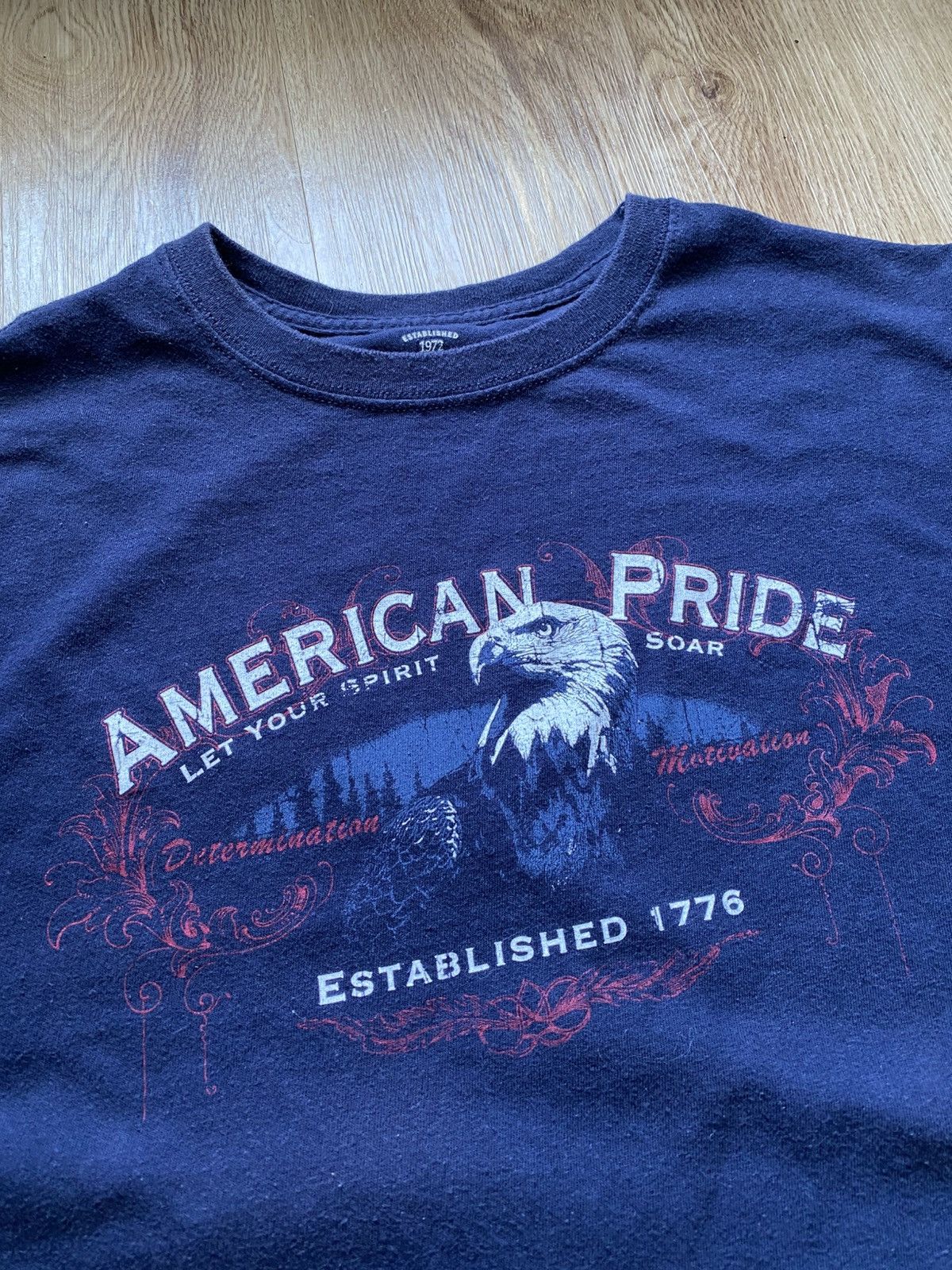 Vintage AMERICAN PRIDE EAGLE CUT OFF SLEEVELESS TEE Size US XL / EU 56 / 4 - 3 Thumbnail