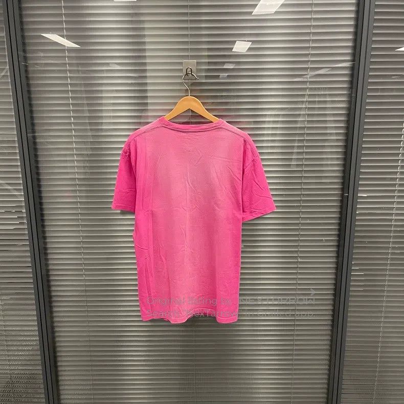 Loewe Loewe Gradient Pink Water Embroidery Logo Short Sleeve Size M / US 6-8 / IT 42-44 - 2 Thumbnail
