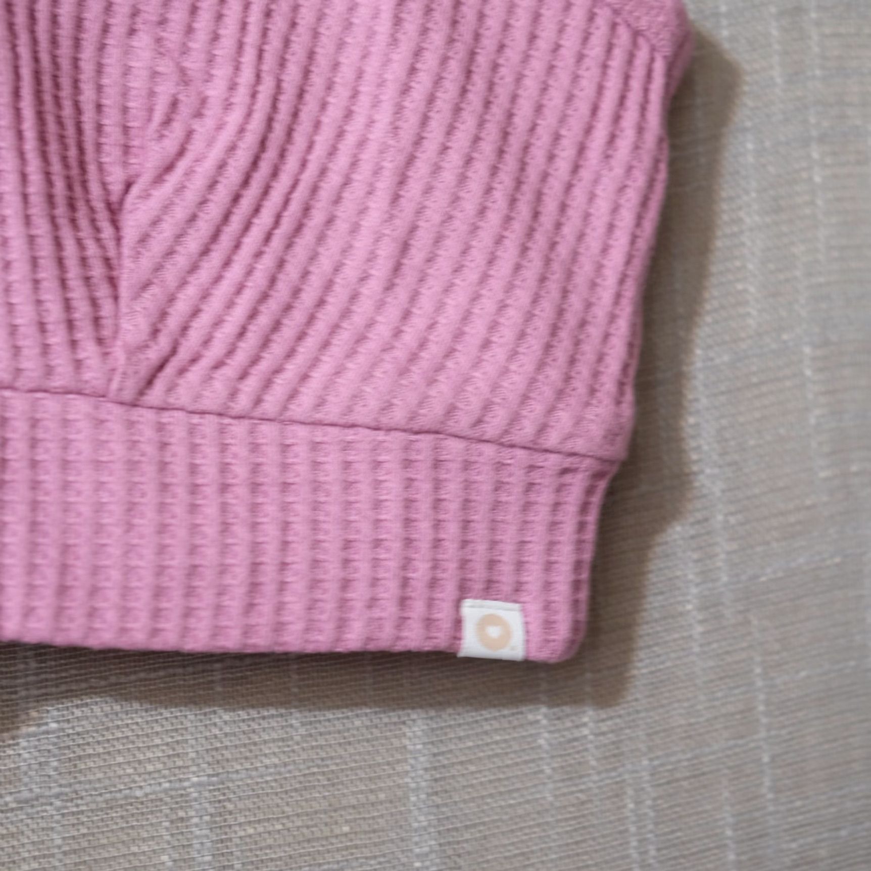 Old Navy Nwot! O.N.L.Y Old Navy Loves You Waffle Knit Sports Bra Women's XL Bilberry Breathable Unpadded Wireless Full Coverage Nike? Wait. Size ONE SIZE - 2 Thumbnail