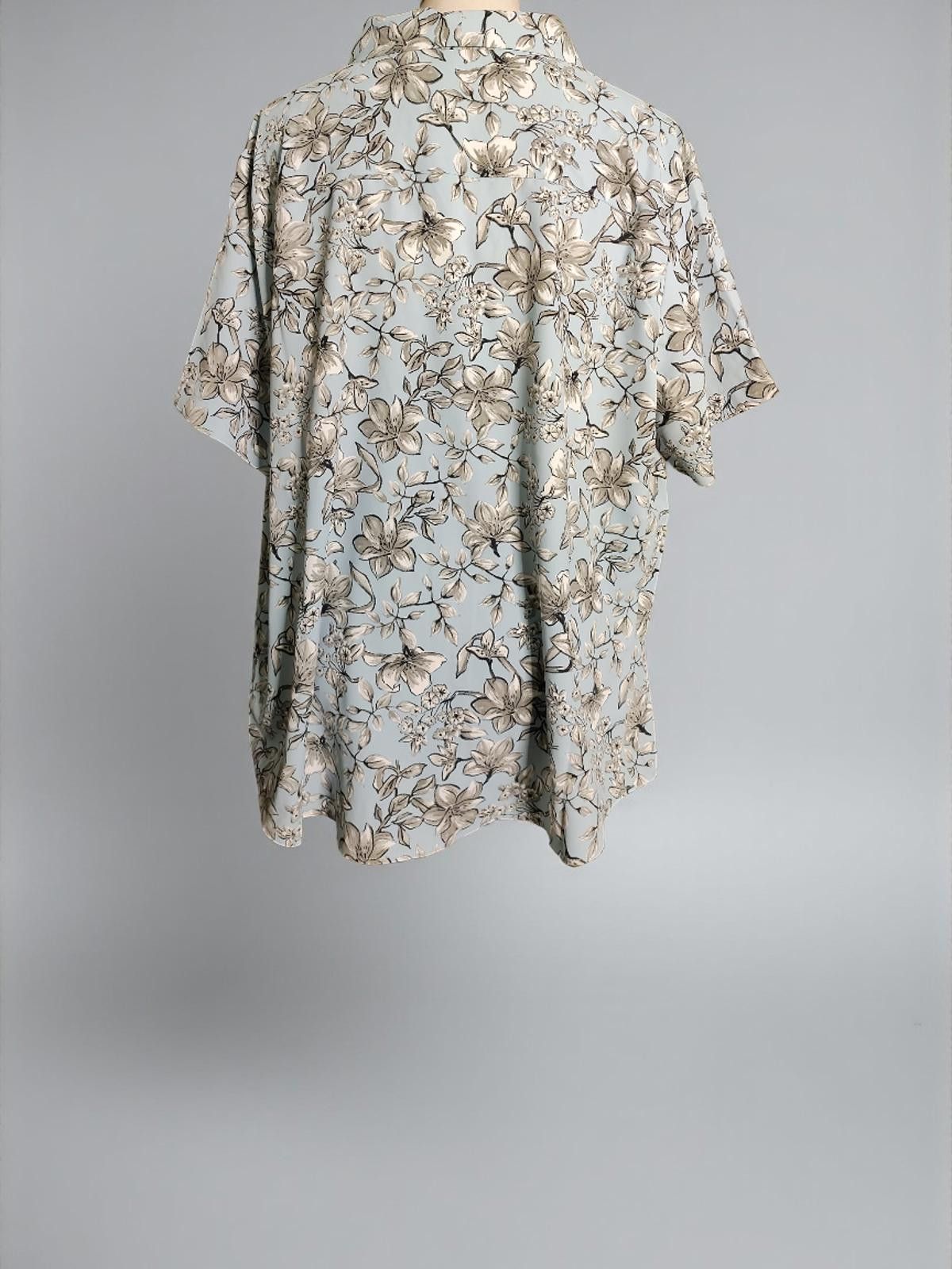 Costume National National XL Floral Print Blouse - New with Tags Size XL / US 12-14 / IT 48-50 - 5 Thumbnail