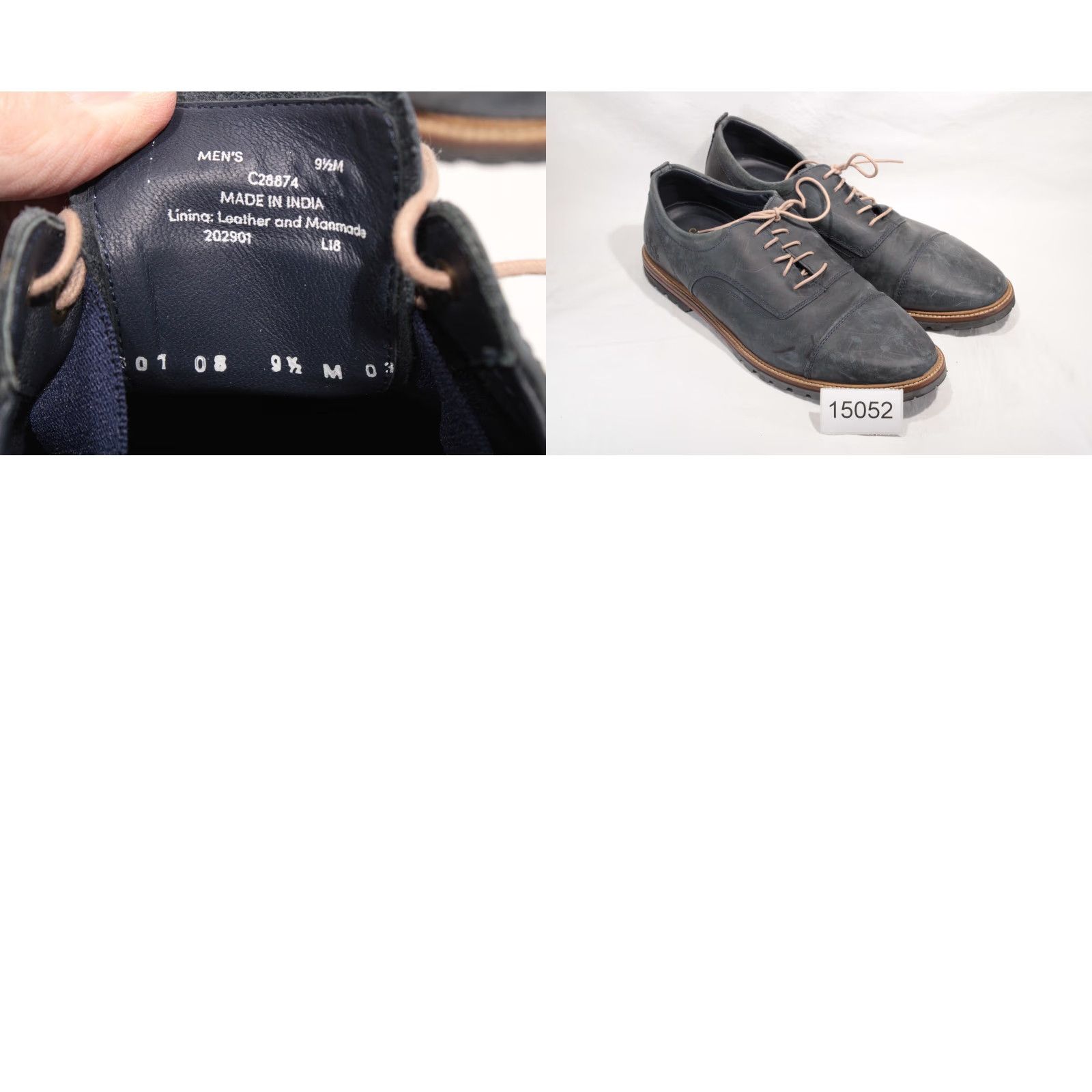 Cole Haan Cole Haan Grand 360 Richardson Blue Leather Cap Toe Oxfords Mens 9.5 M Size ONE SIZE - 10 Thumbnail
