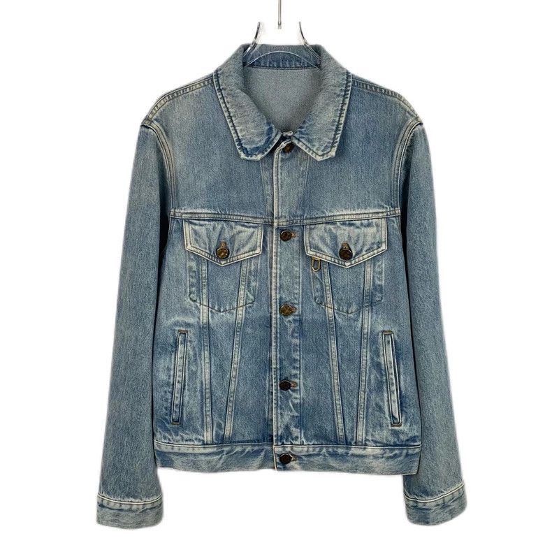 Louis Vuitton Louis Vuitton Blue lapel single-breasted long-sleeved deni Size US S / EU 44-46 / 1 - 1 Thumbnail