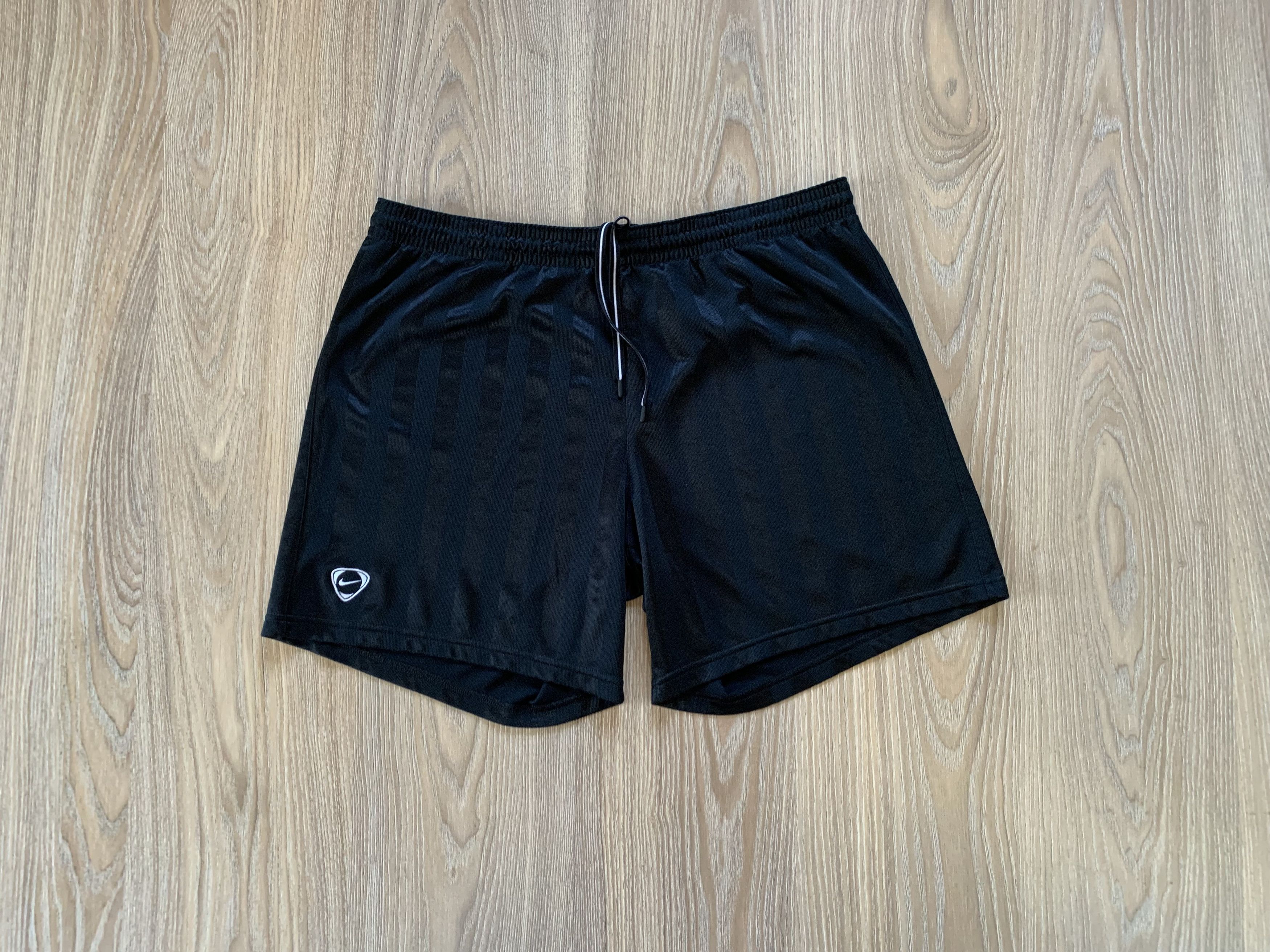 Nike × Vintage Nike Black Training Soccer Shorts Size US 36 / EU 52 - 8 Thumbnail