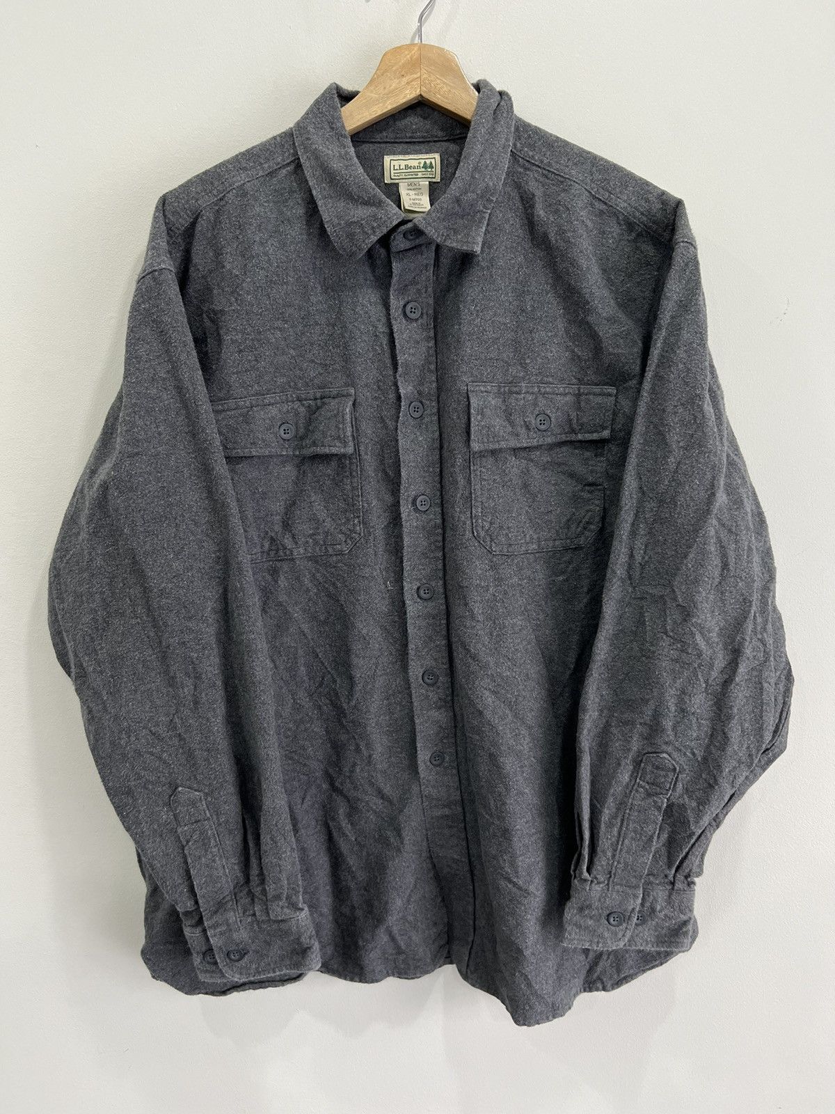 L.L. Bean Vintage LL Bean Button Up Shirt Size US XL / EU 56 / 4 - 1 Thumbnail