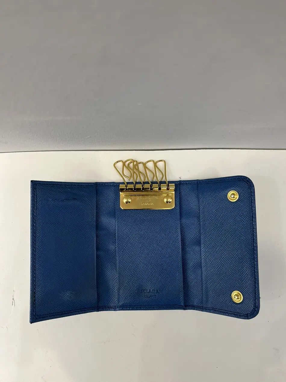 Prada Prada Saffiano Leather Key Case Size ONE SIZE - 6 Thumbnail