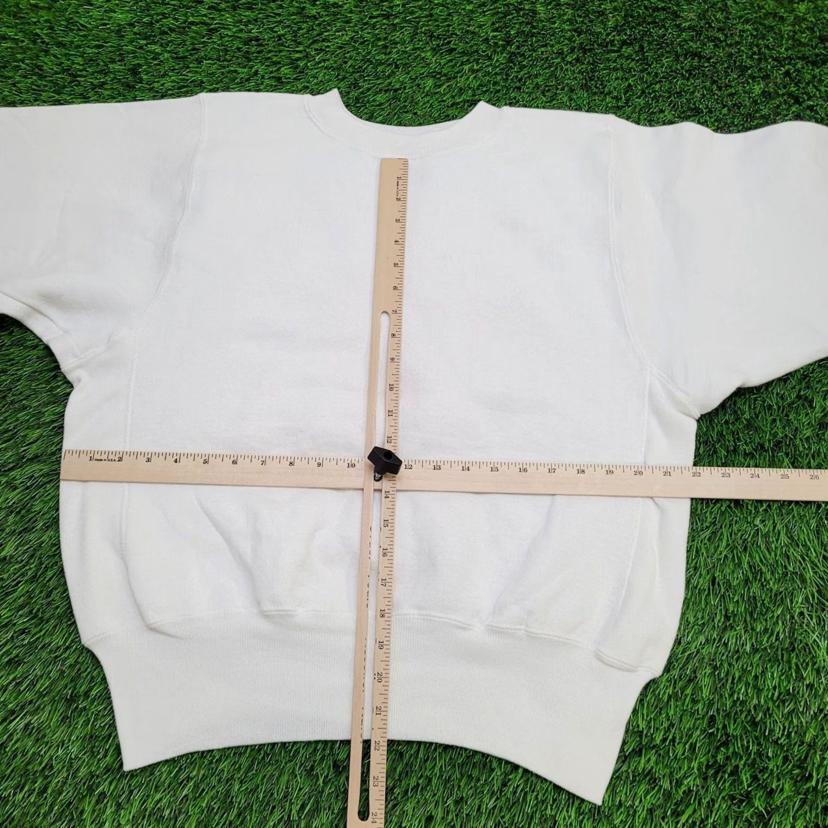 Velva Sheen VINTAGE Trinity College Sweatshirt Womens Large 22x22 White Size L / US 10 / IT 46 - 4 Thumbnail