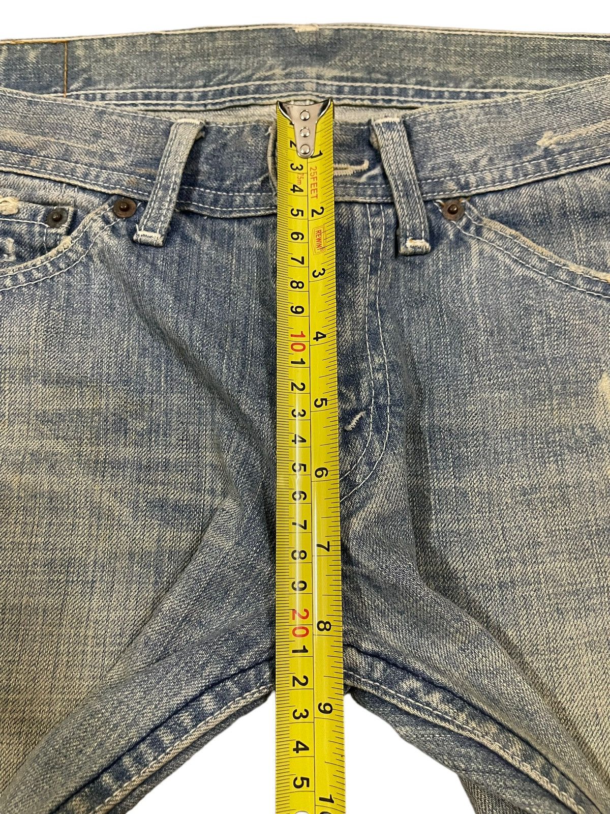Levi's Vintage 90s Levis Classic Blue Wash Distress Style Jeans Size US 31 - 13 Thumbnail