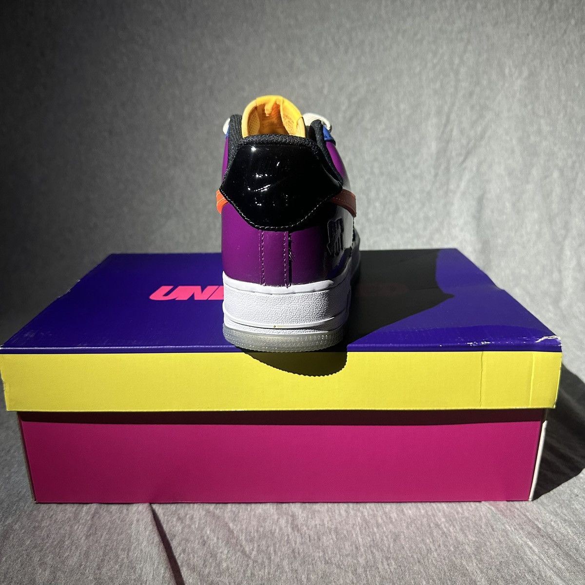 Nike Air Force 1 Low SP Undefeated Multi-Patent Total Orange