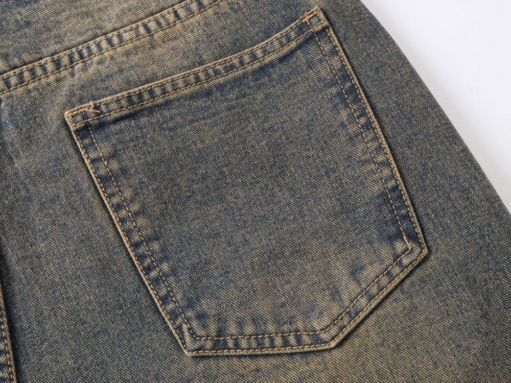 Vintage Men's American Vintage Washed & Distressed Jeans Size US 32 / EU 48 - 5 Thumbnail