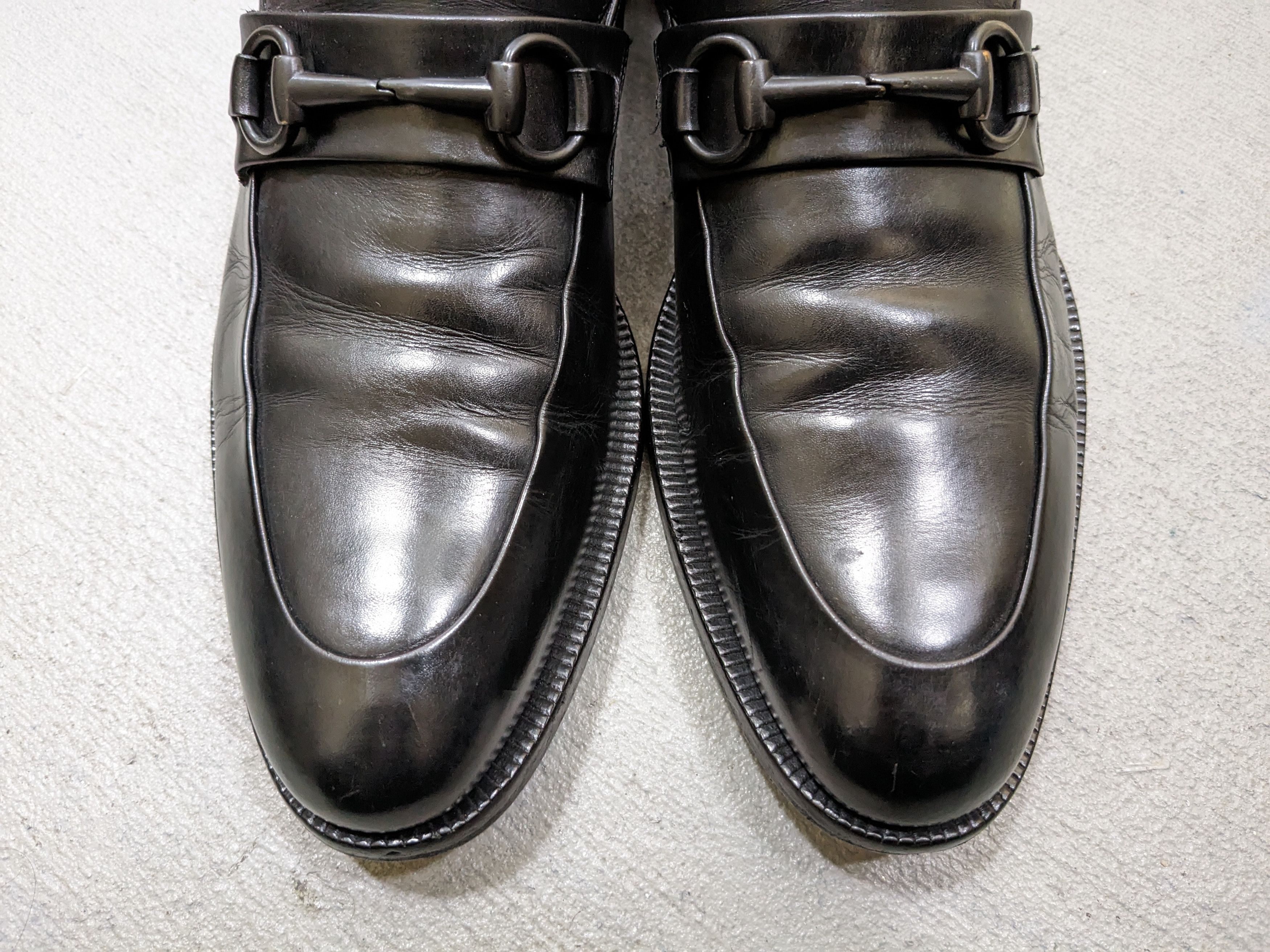Gucci Gucci Horsebit Loafers Black Size 8 Leather Buckle Slip On Size US 8 / EU 41 - 3 Thumbnail
