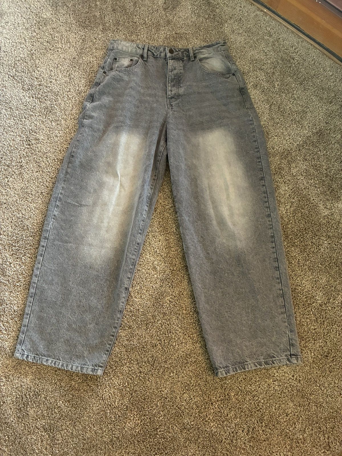Other Light Gray baggy denim jeans Size US 32 / EU 48 - 1 Preview