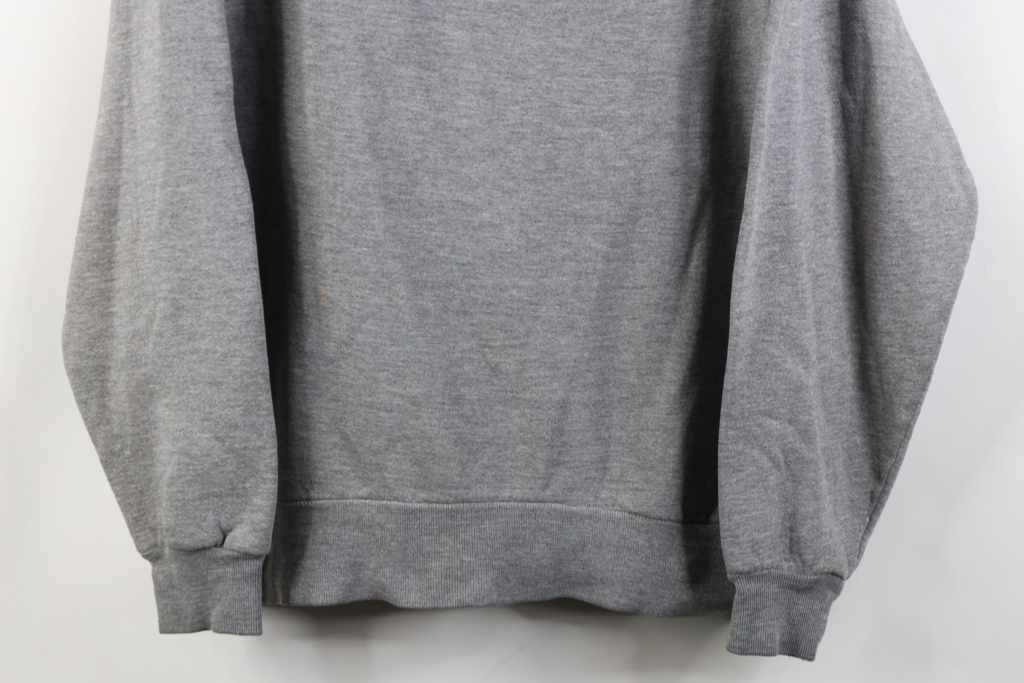 Vintage Vintage 90s Terra Community College Sweatshirt Gray USA Size US M / EU 48-50 / 2 - 3 Thumbnail