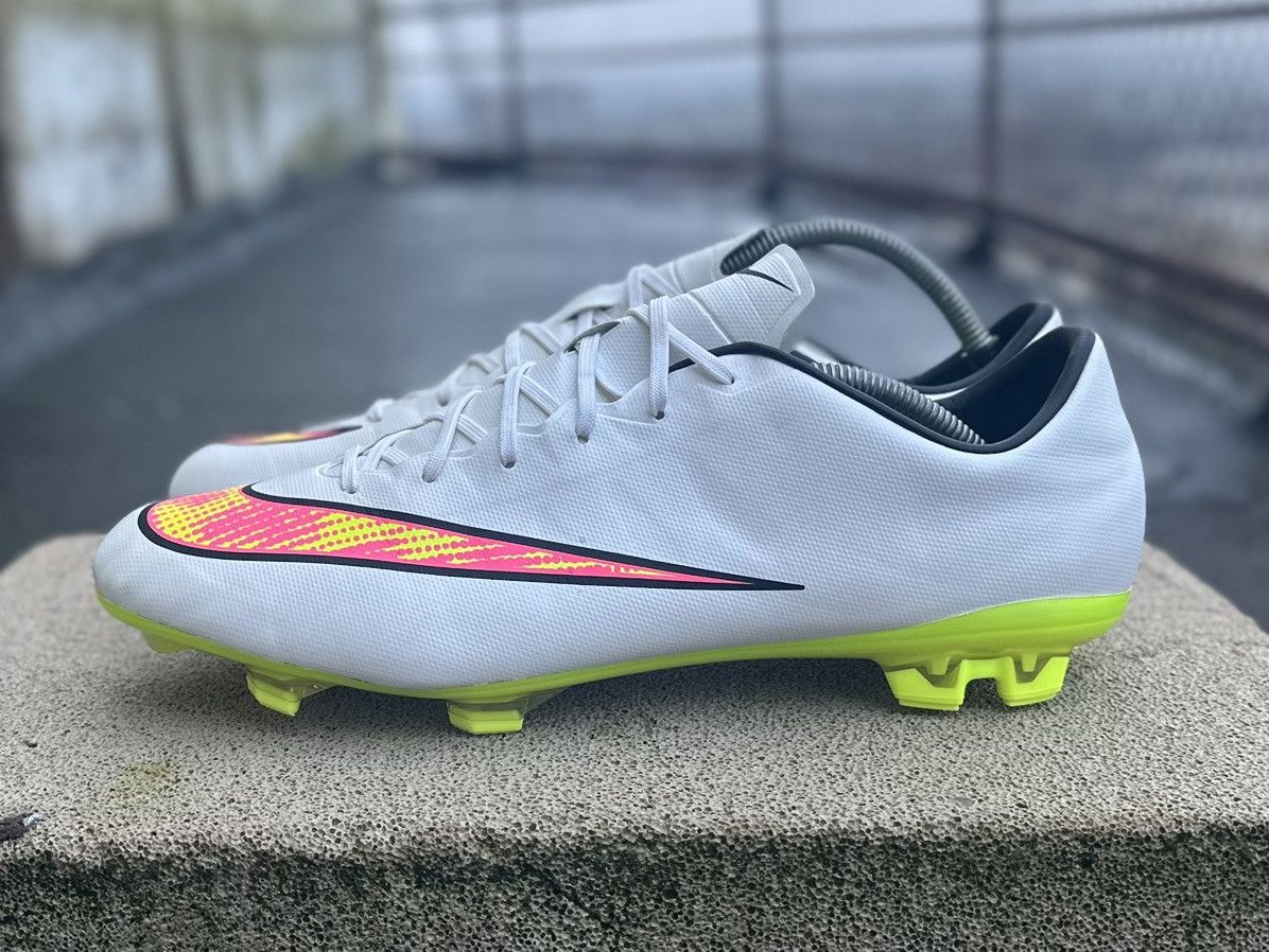 Nike 2014 NIKE MERCURIAL VELOCE II FG SOCCER BOOTS CLEATS US 11.5 Size US 11.5 / EU 44-45 - 3 Thumbnail