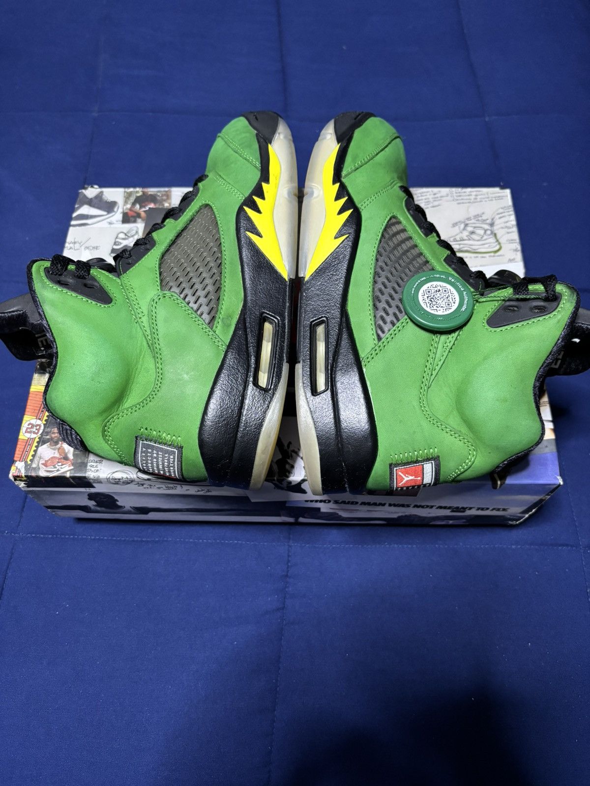 Jordan Brand Jordan 5 Retro SE Oregon 2020 Size 9 Size US 9 / EU 42 - 2 Thumbnail