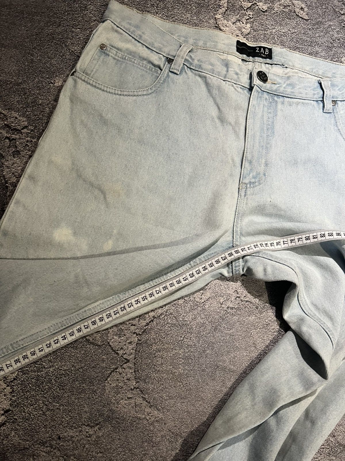 Japanese Brand Archival Designer Wide Leg Jean — Number Nine Style Size US 36 / EU 52 - 11 Thumbnail