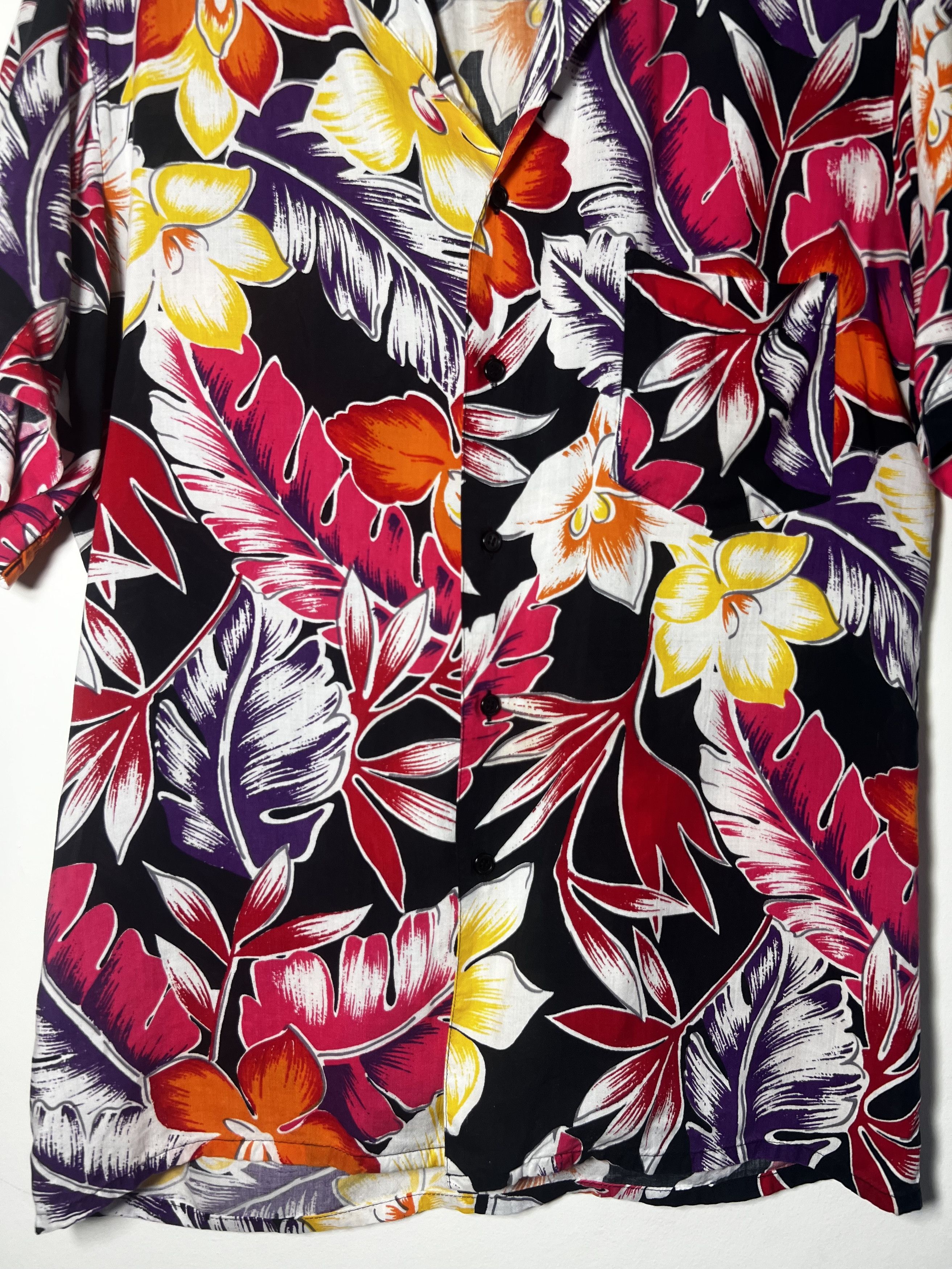 Other Vintage Islander Pink Floral Hibiscus Hawaiian Button Up Size US S / EU 44-46 / 1 - 2 Thumbnail