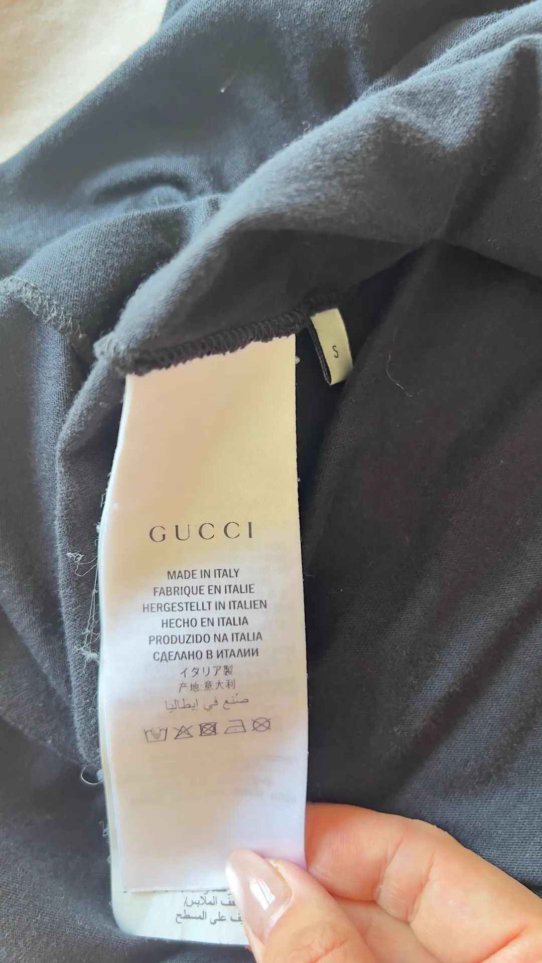 Gucci GUCCI French Bulldog T-Shirt (Wash Label Intact) Size US S / EU 44-46 / 1 - 3 Thumbnail