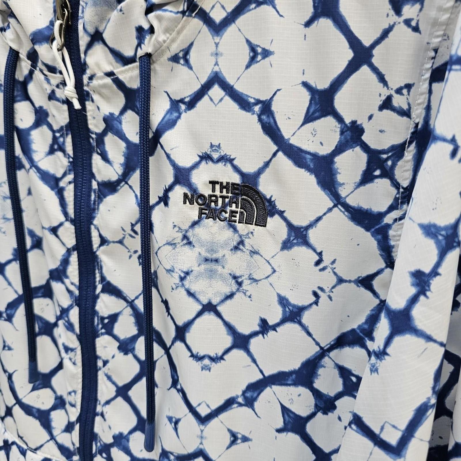 The North Face The North Face Women's White and Blue Rain Jacket Size L / US 10 / IT 46 - 4 Thumbnail