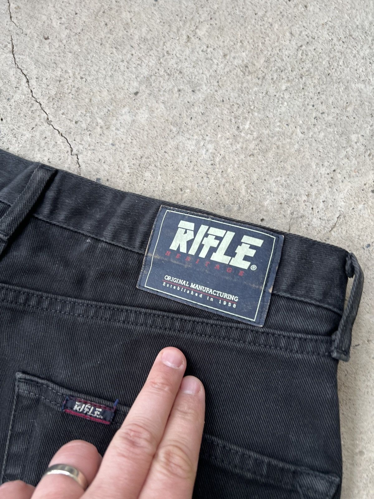 RIFLE Rifle Vintage Jeans Size US 33 - 5 Thumbnail