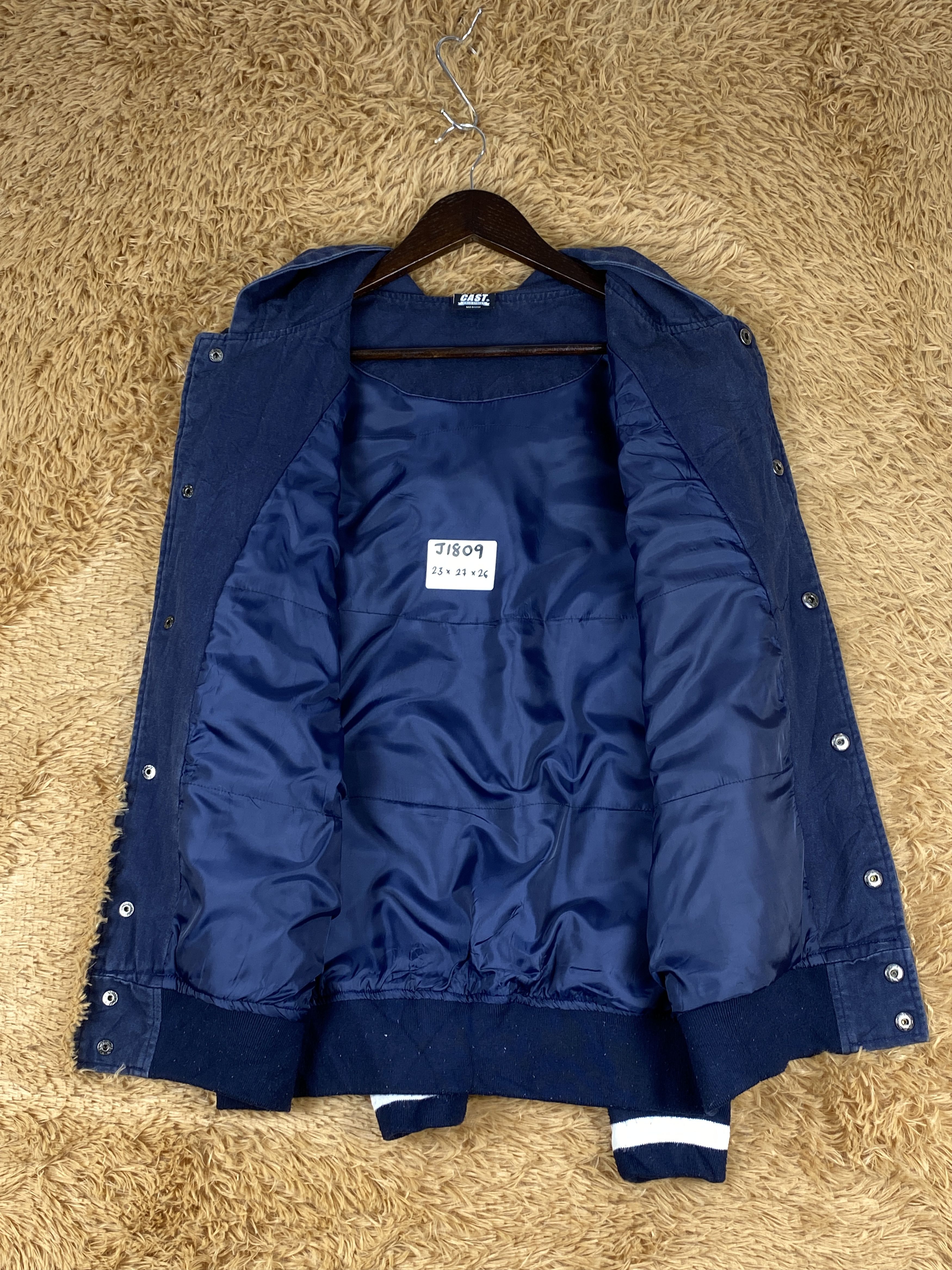 Japanese Brand Vintage Cast Caco Street Hoodie Varsity Jacket J1809 Size US S / EU 44-46 / 1 - 6 Thumbnail