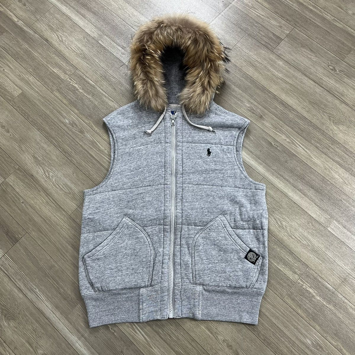 Polo Ralph Lauren 2000s Polo Ralph Lauren Gothic Lgb Vest Fur Down Jacket Size US M / EU 48-50 / 2 - 1 Thumbnail