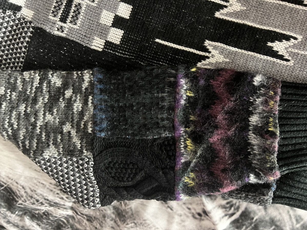 Supreme Supreme Patchwork Zip Up Hooded Sweater - Large Size US L / EU 52-54 / 3 - 6 Thumbnail