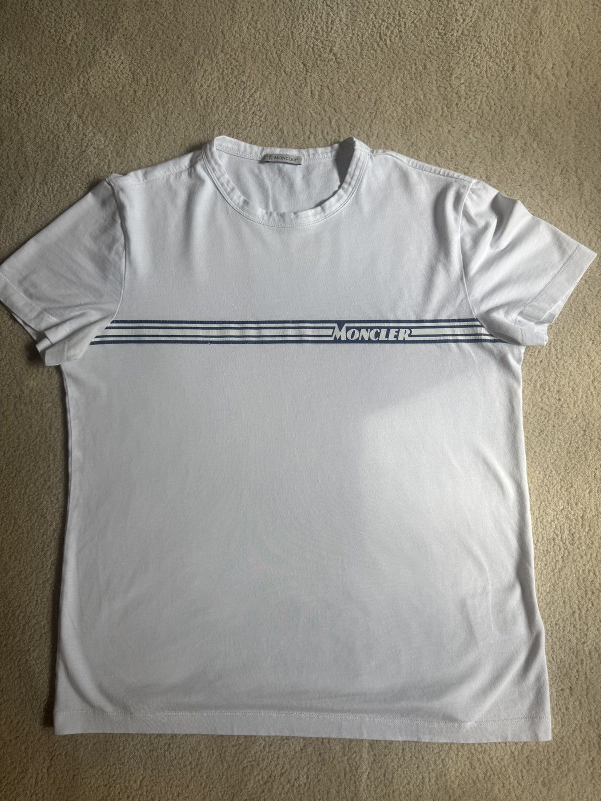 Moncler Moncler T-Shirt Size US L / EU 52-54 / 3 - 1 Thumbnail