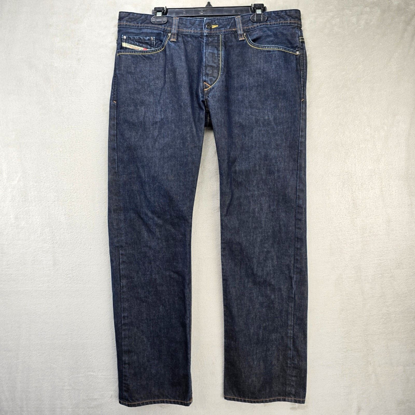 Diesel Diesel Viker Jeans Mens 36x32 Regular Straight Wash 0088Z Size US 36 / EU 52 - 1 Thumbnail