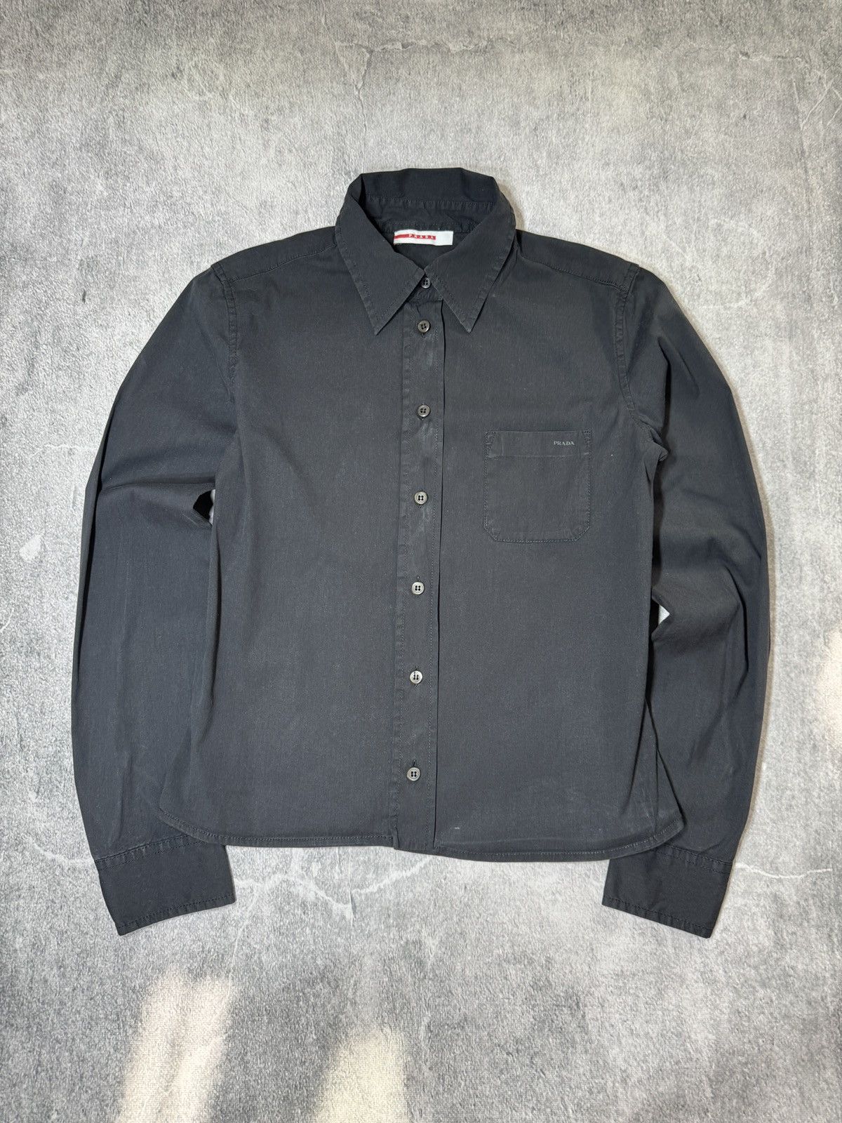 Prada Sport Zip Black T-shirt