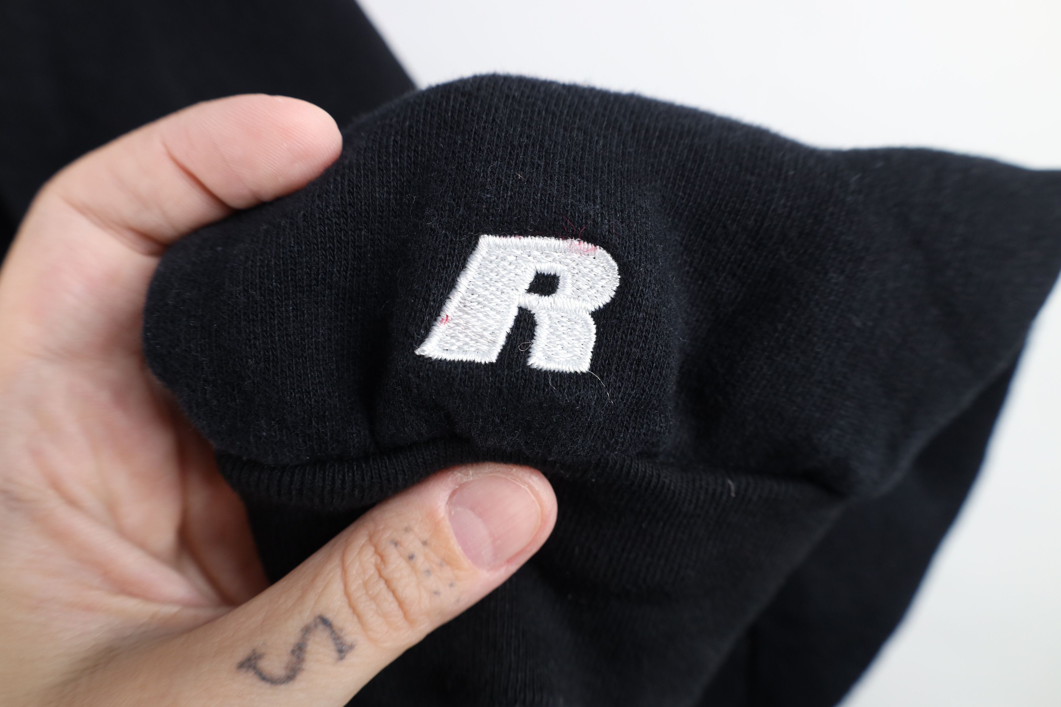 Russell Athletic Vintage 90s Y2K Russell Athletic Crewneck Sweatshirt Black Size US XXL / EU 58 / 5 - 4 Thumbnail
