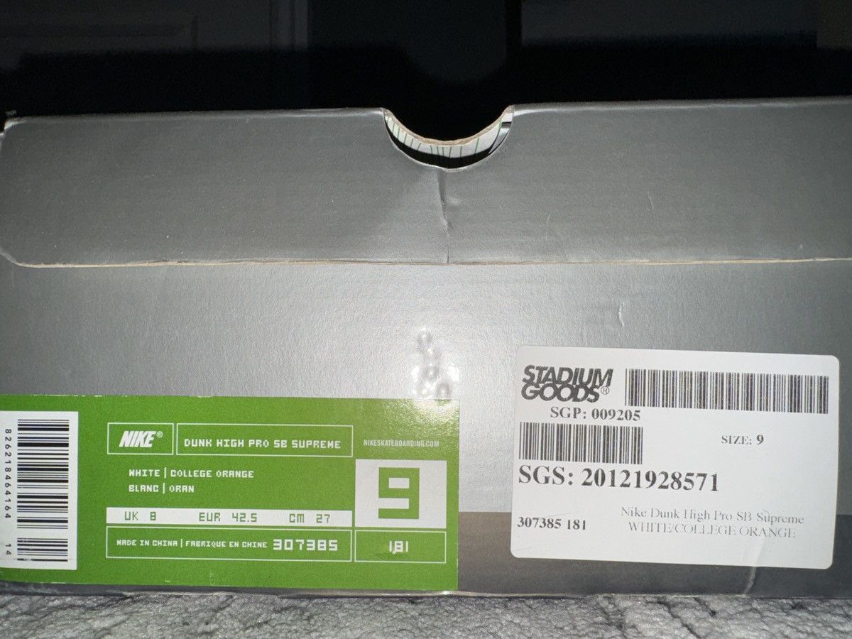 Nike × Supreme Nike Dunk High Pro SB x Supreme Size US 9 / EU 42 - 7 Thumbnail