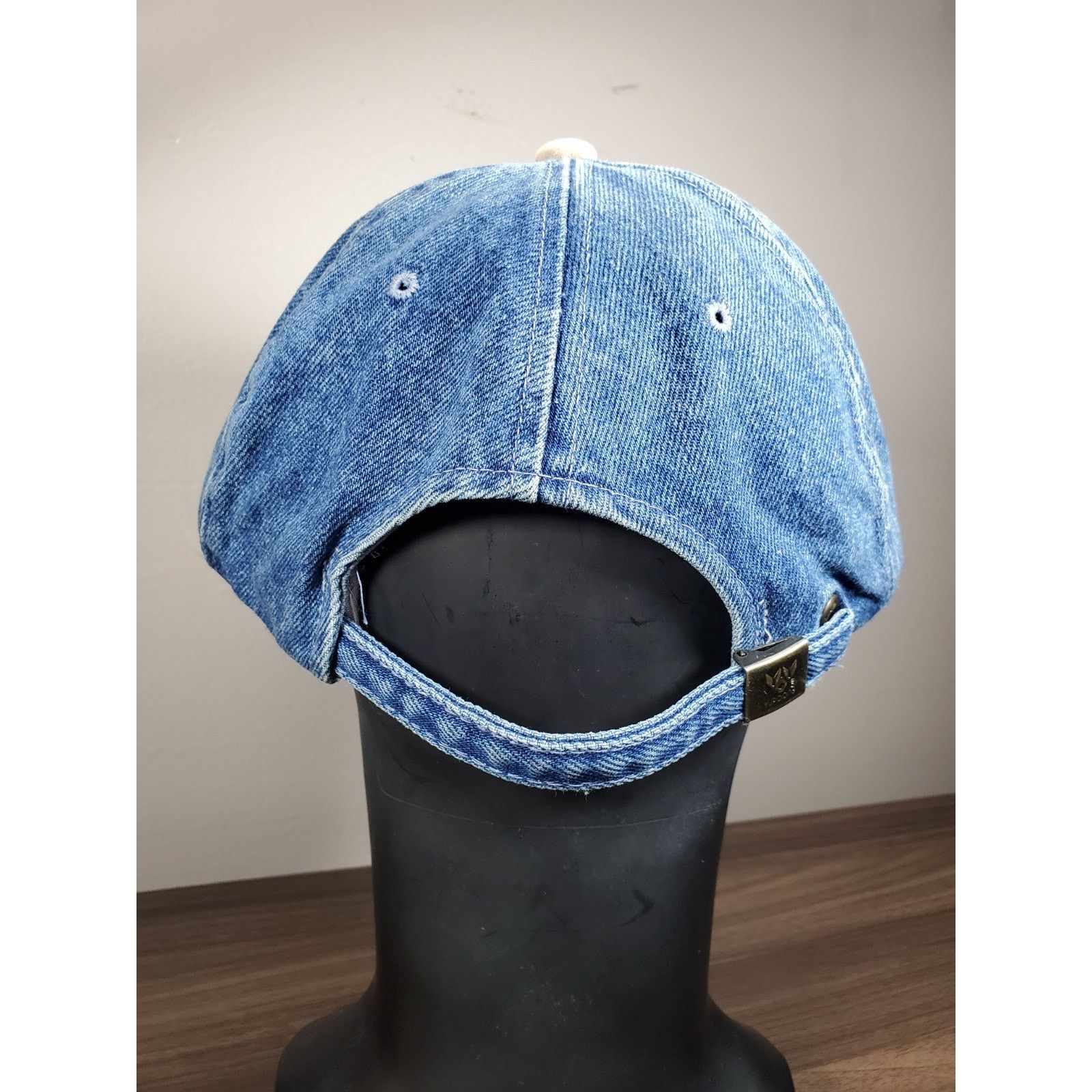 Vintage × Yupong Carborundum Abrasives Denim Hat Adjustable Cap Yupoong Size ONE SIZE - 8 Thumbnail