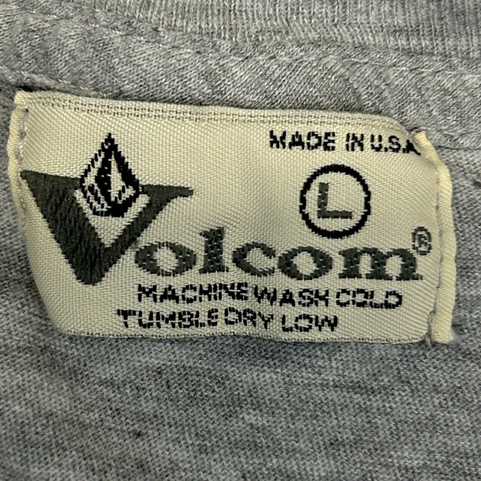 Volcom Vintage 90s Volcom Stone T Shirt Snowboarding M Medium Size US M / EU 48-50 / 2 - 8 Thumbnail