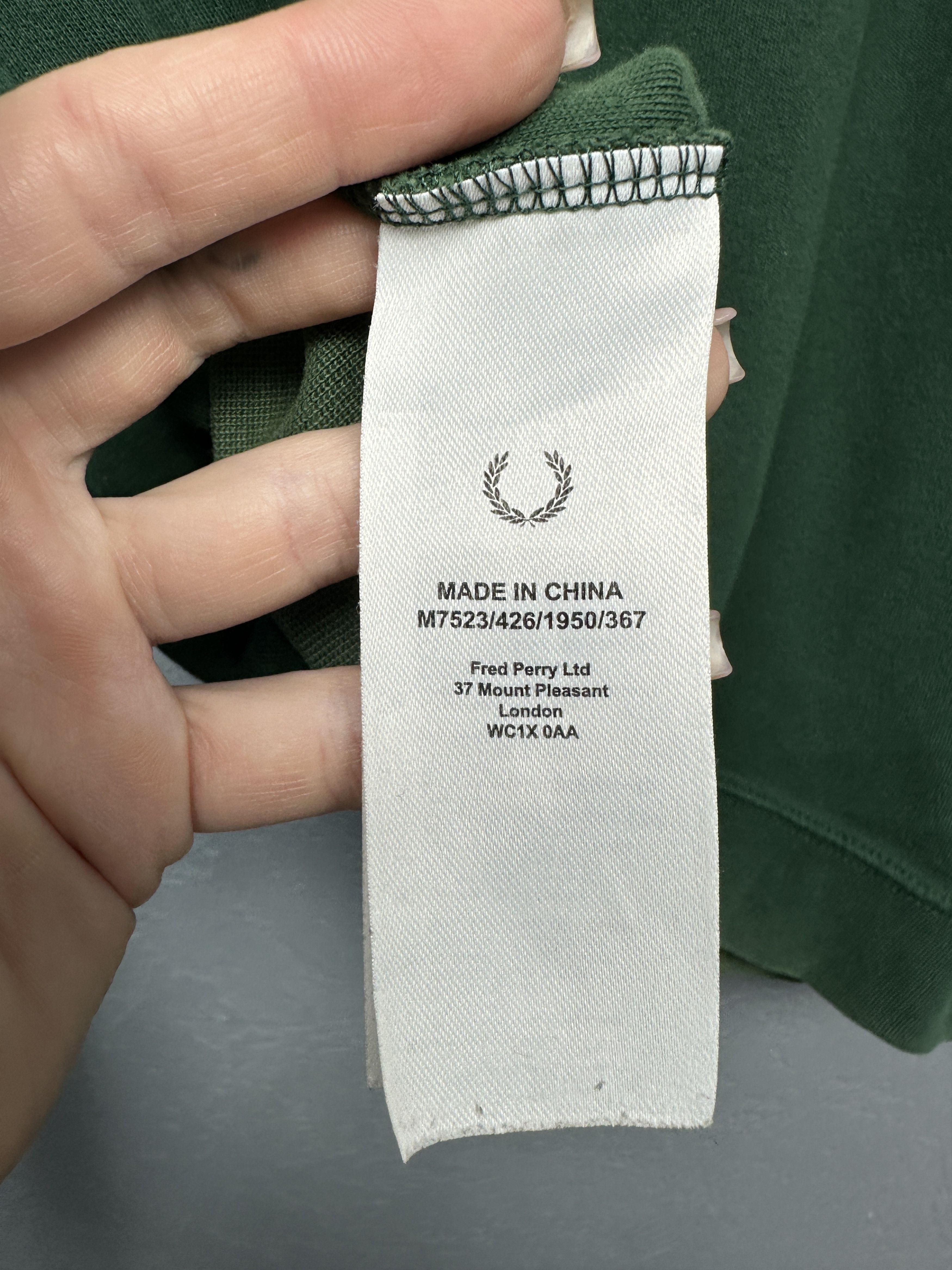 Fred Perry Fred Perry Mens Thin Sweatshirt Size US S / EU 44-46 / 1 - 6 Thumbnail