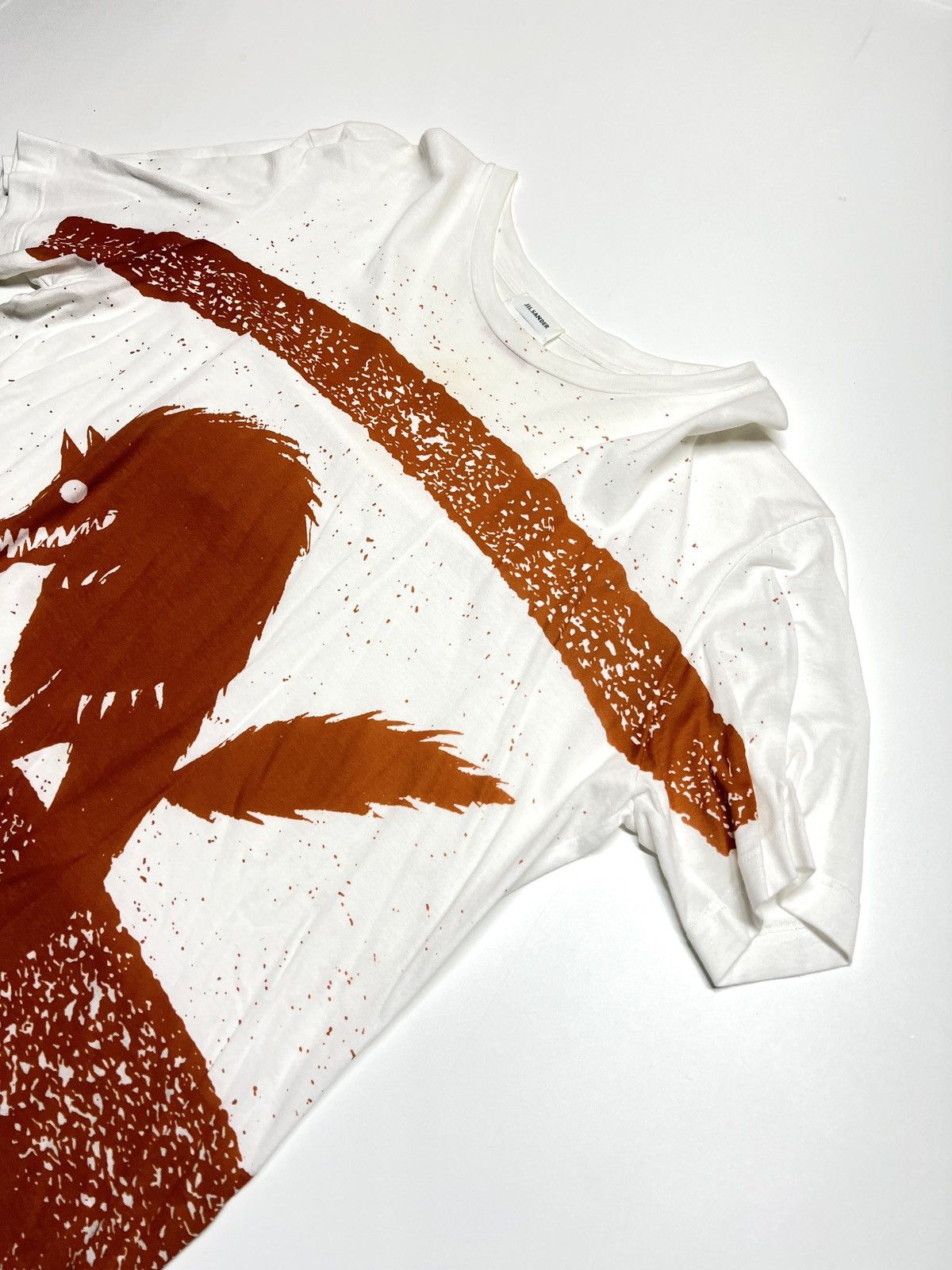 Jil Sander 2014SS Wolf printed tshirt Size US M / EU 48-50 / 2 - 3 Thumbnail