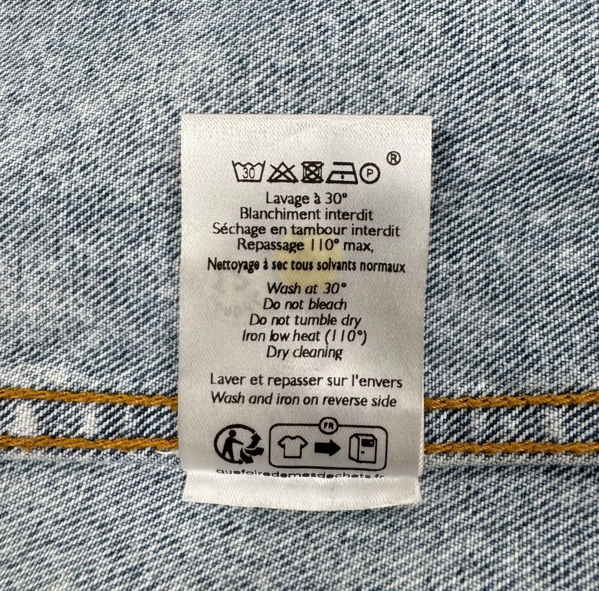 Sezane Sezane Denim Wide Leg Jeans Cotton size 36 Size 26" / US 2 / IT 38 - 16 Thumbnail