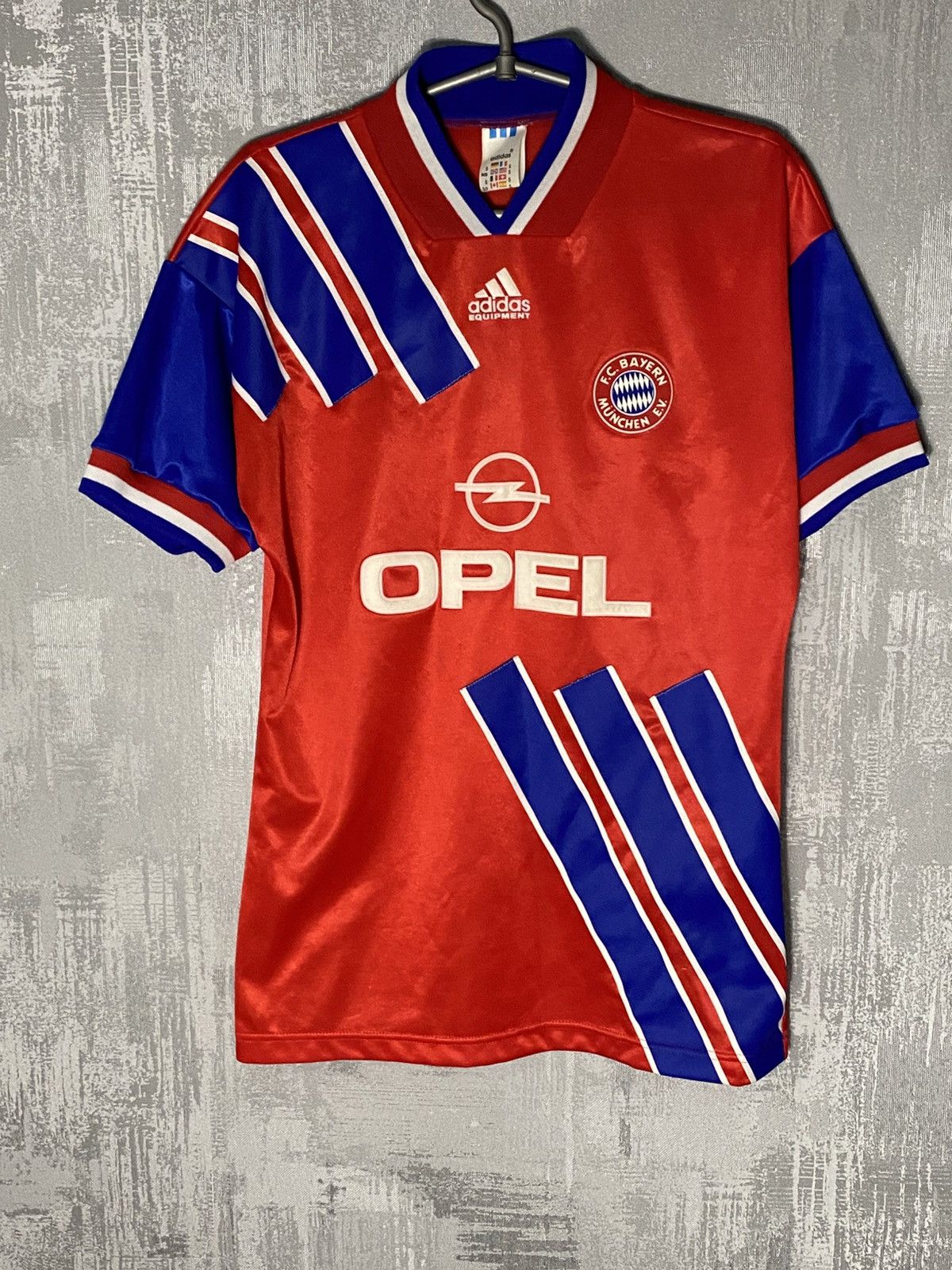 Adidas Vintage Bayern Munich Adidas Soccer Jersey 1993 Home Footbal Size US S / EU 44-46 / 1 - 1 Thumbnail
