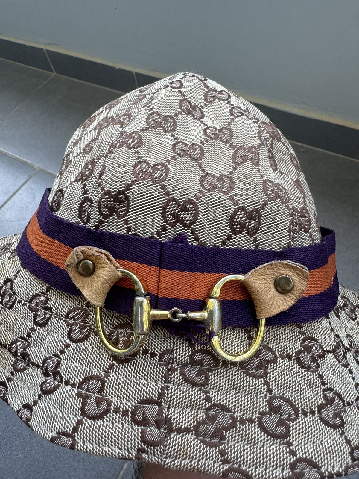 Gucci Vintage Gucci monogram bucket hat Size ONE SIZE - 2 Thumbnail