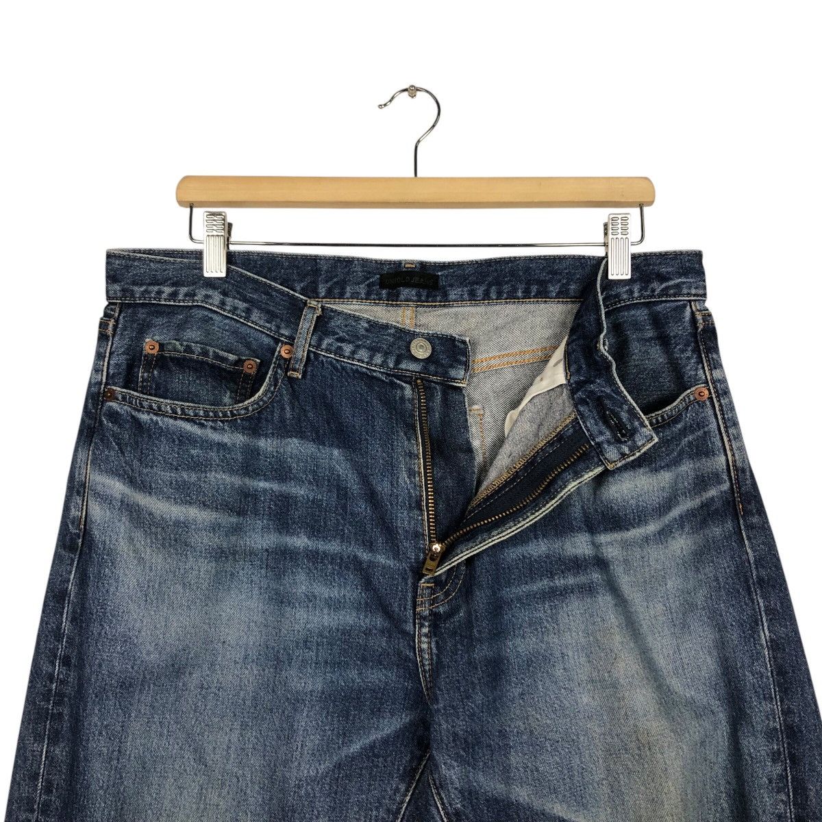 Japanese Brand × Vintage 📌Vintage Denim Jeans Uniqlo Issey Miyake Rich Blue Size US 36 / EU 52 - 17 Thumbnail