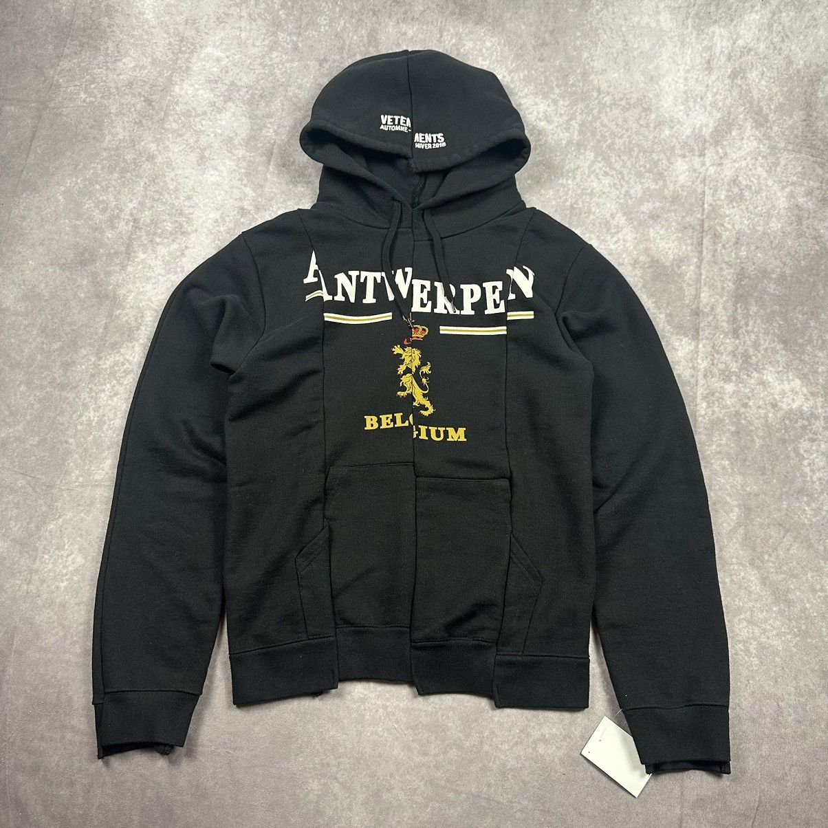 Pre-owned Vetements 2018 Antwerpen Deconstructed Hoodie | ModeSens