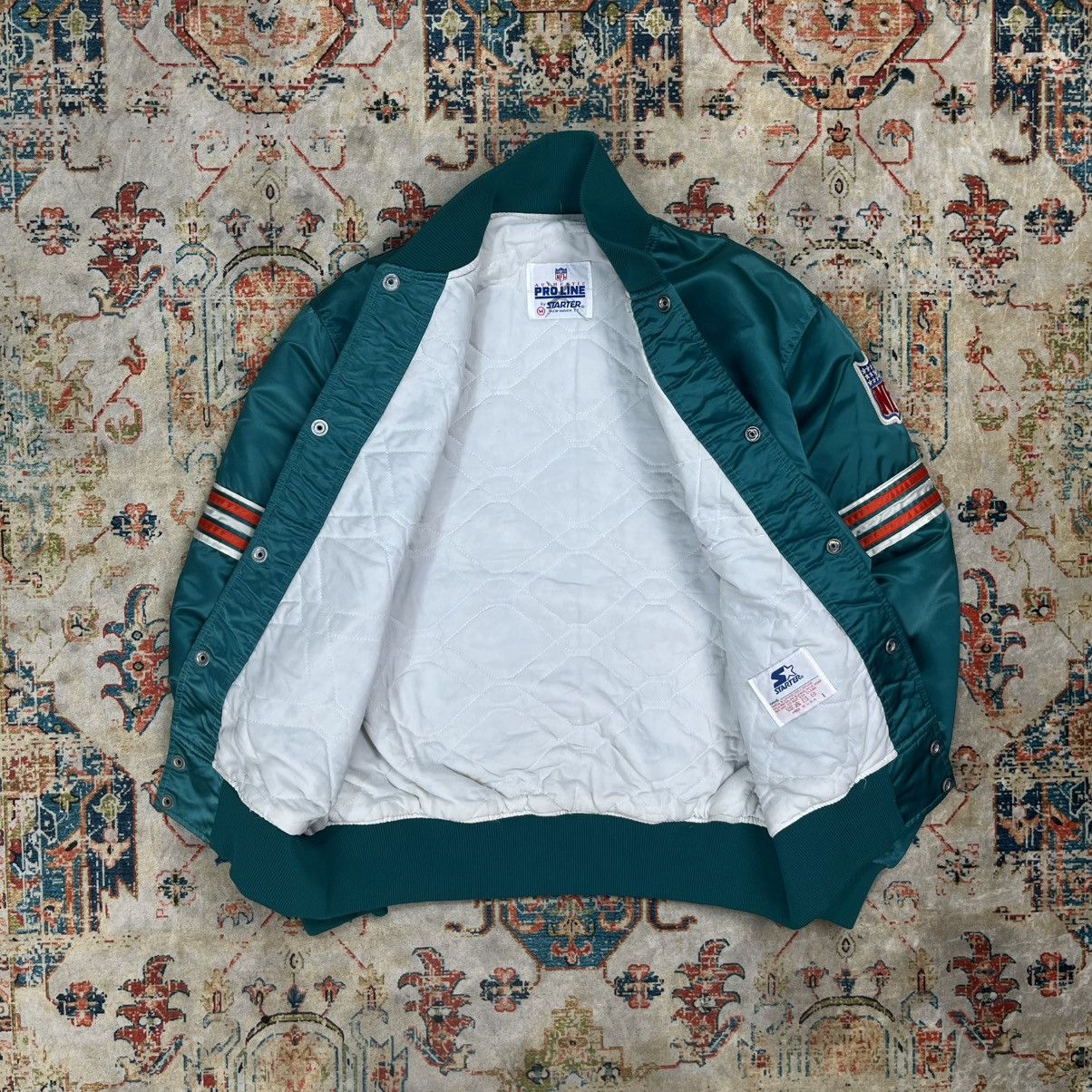 Starter Miami Dolphins Vintage Starter Varsity Jacket Size US M / EU 48-50 / 2 - 3 Thumbnail