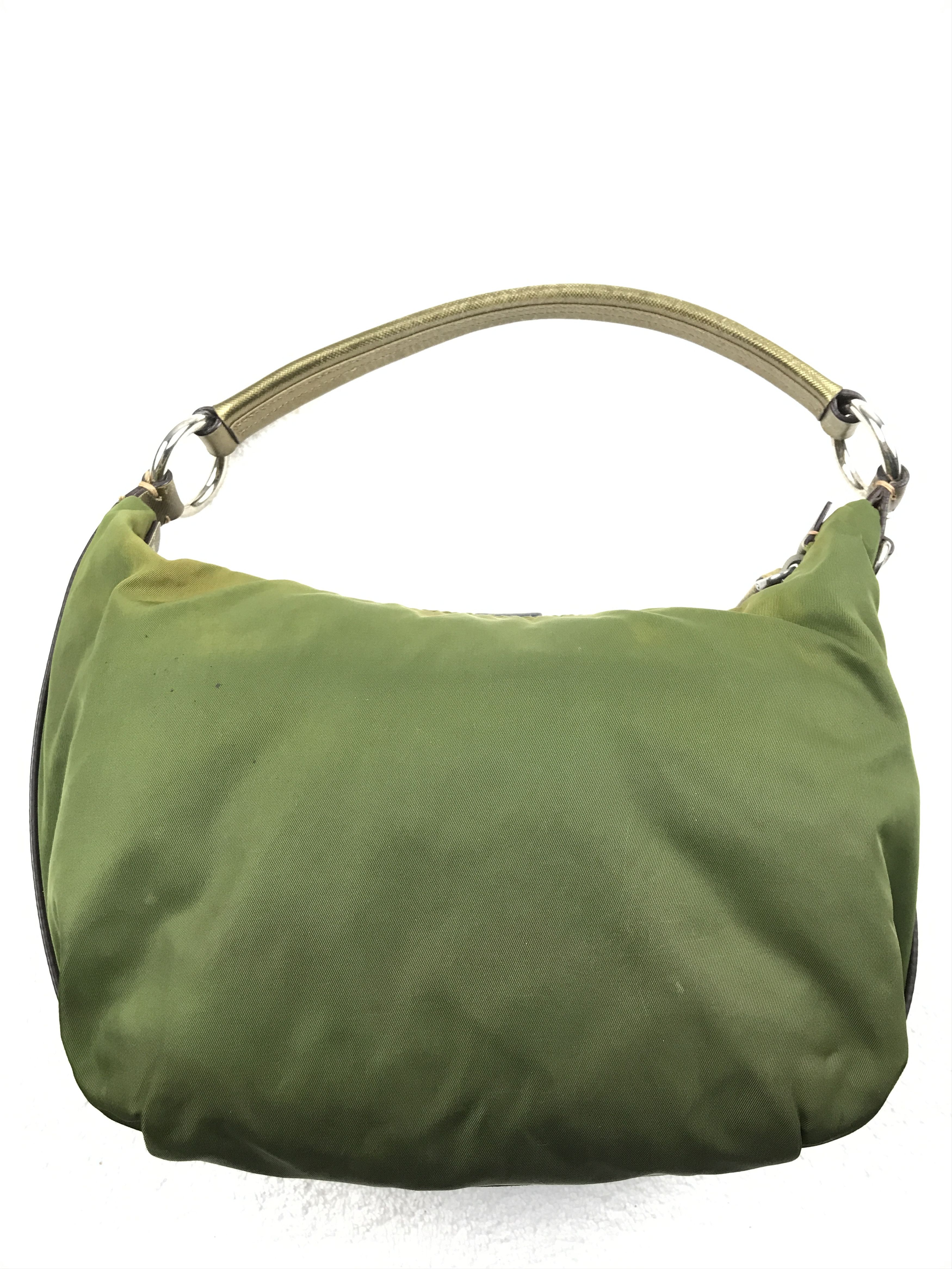 Prada Vintage Prada Nylon Hobo Shoulder Bag Size ONE SIZE - 2 Thumbnail