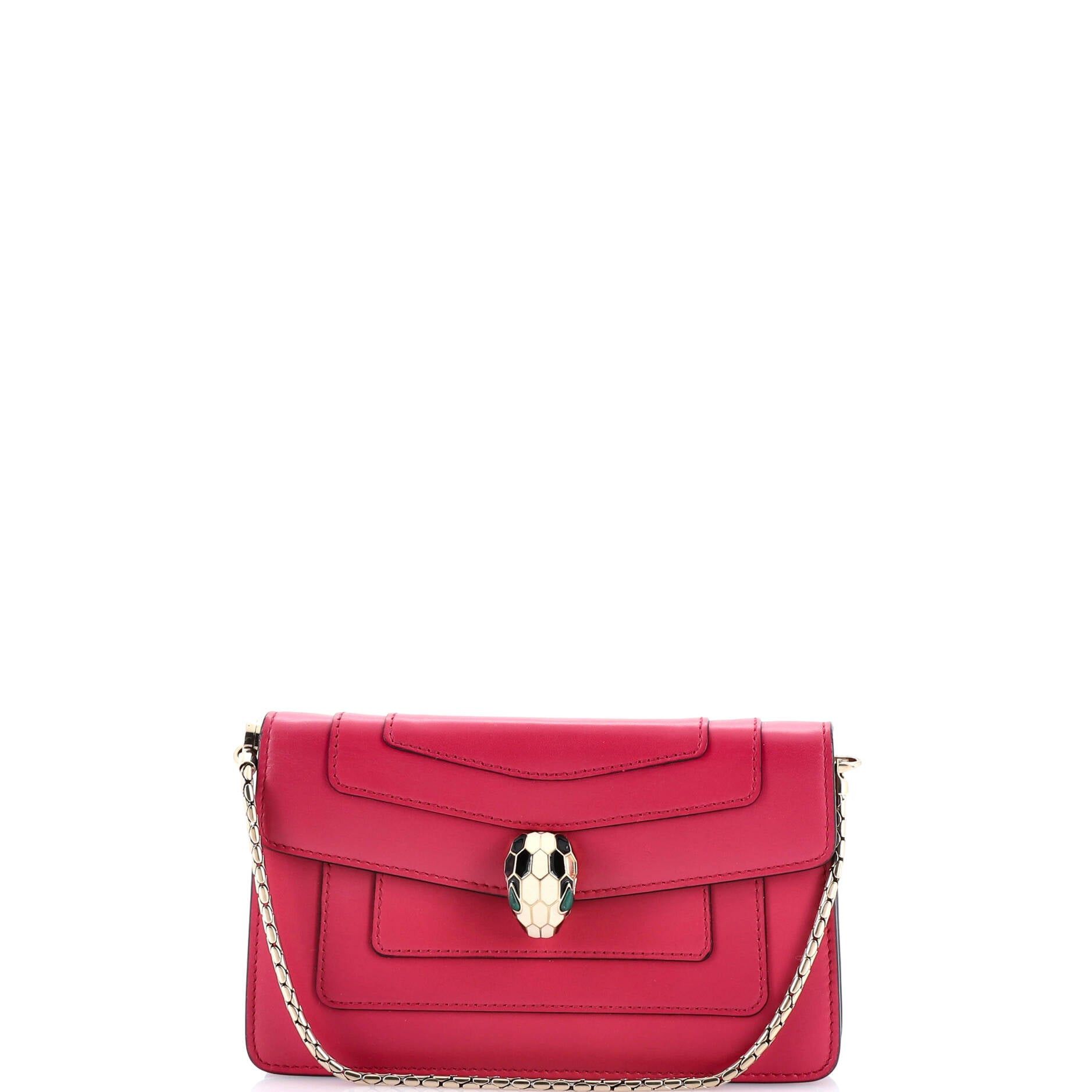 Bvlgari Serpenti Forever Chain Clutch Size ONE SIZE - 1 Thumbnail