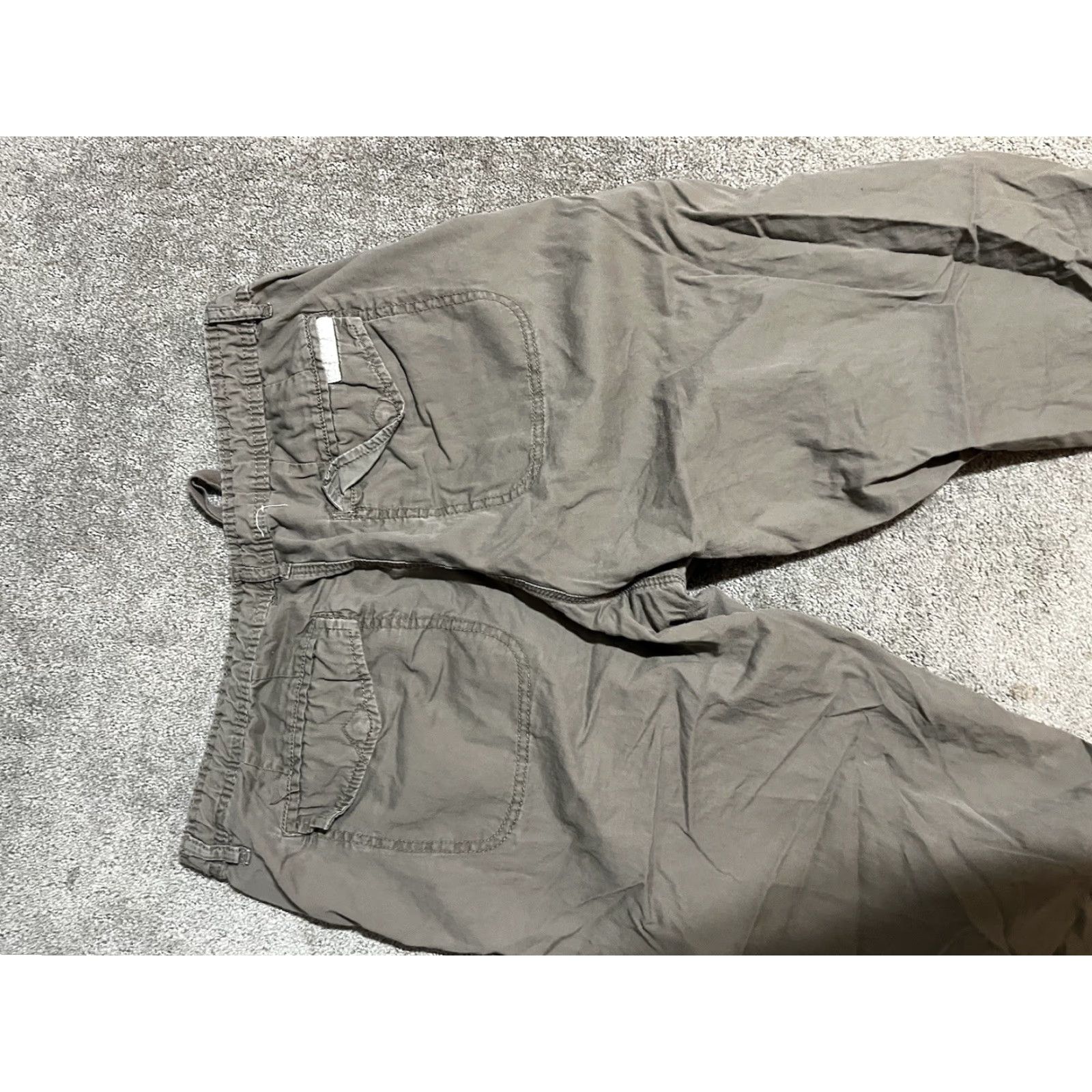 Calvin Klein Calvin Klein Jeans Women 16 Brown Solid Straight Leg Capri Fit Denim 24 in Inseam Regular Size 16 Womens Straight Size 38" / US 16 / IT 52 - 6 Thumbnail