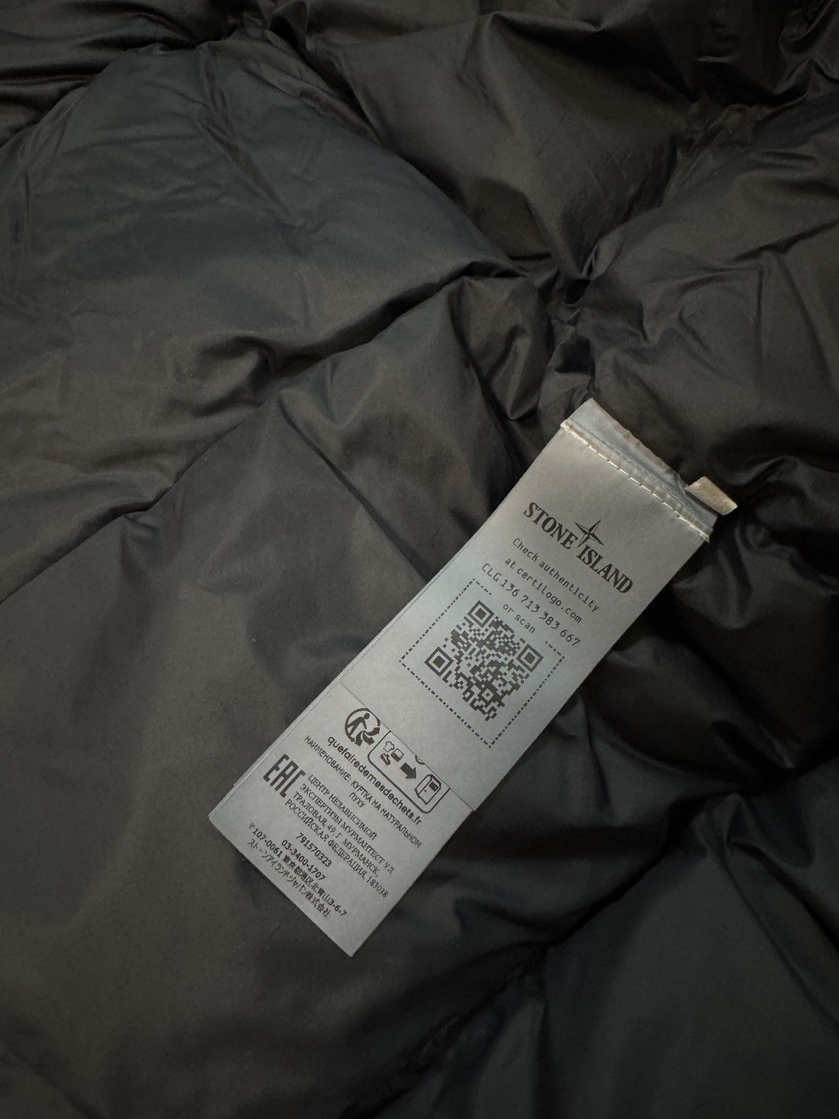 Stone Island Stone Island Down parka Garment Dyed Crinkle Reps R-NY Down Size US S / EU 44-46 / 1 - 11 Thumbnail